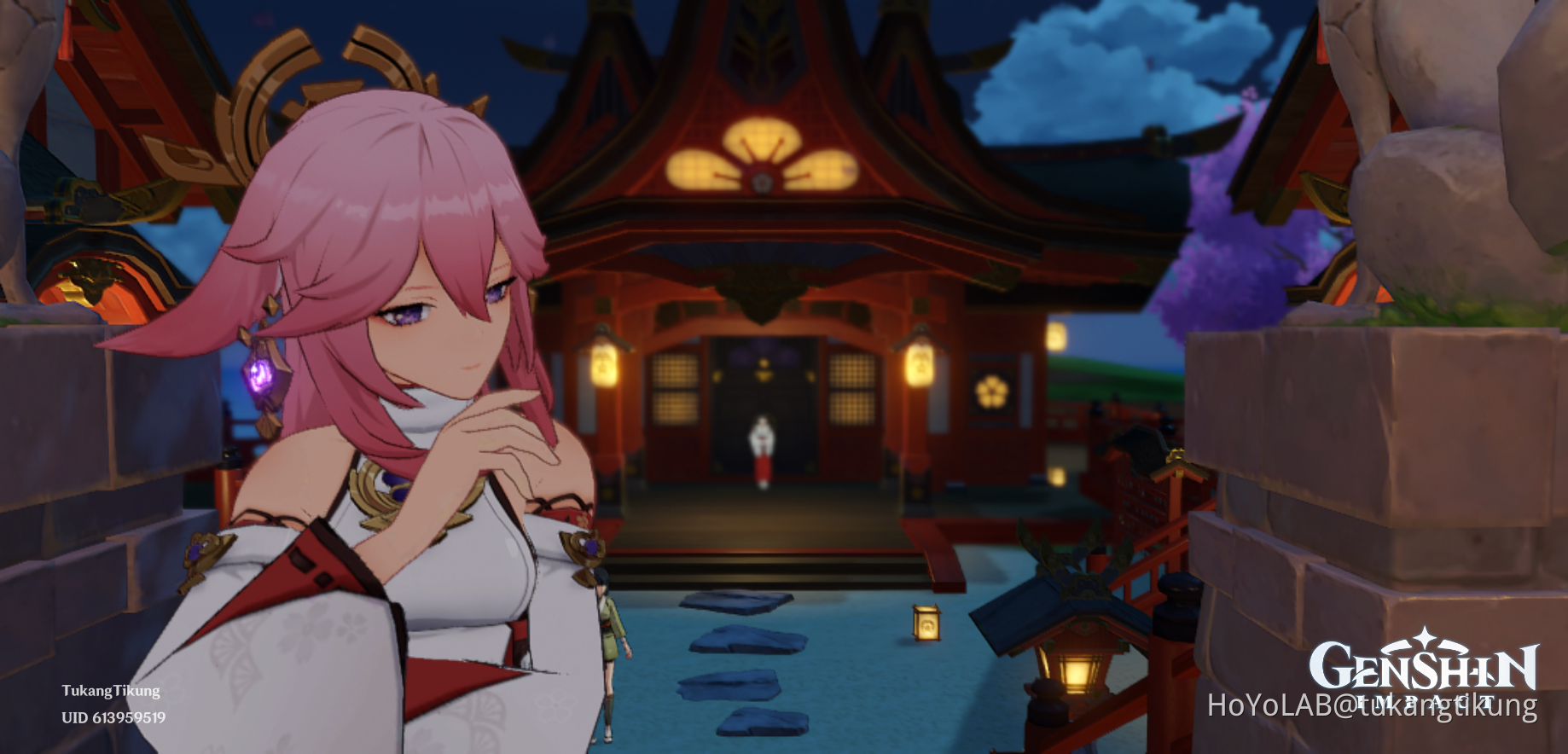 the beauty of fox envoy Genshin Impact HoYoLAB