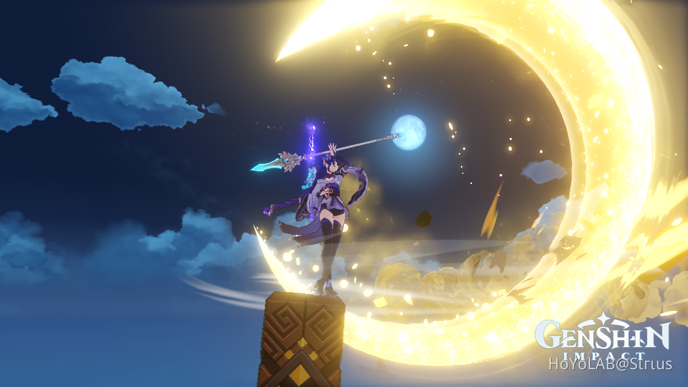 Moonlit's Gaze Genshin Impact HoYoLAB