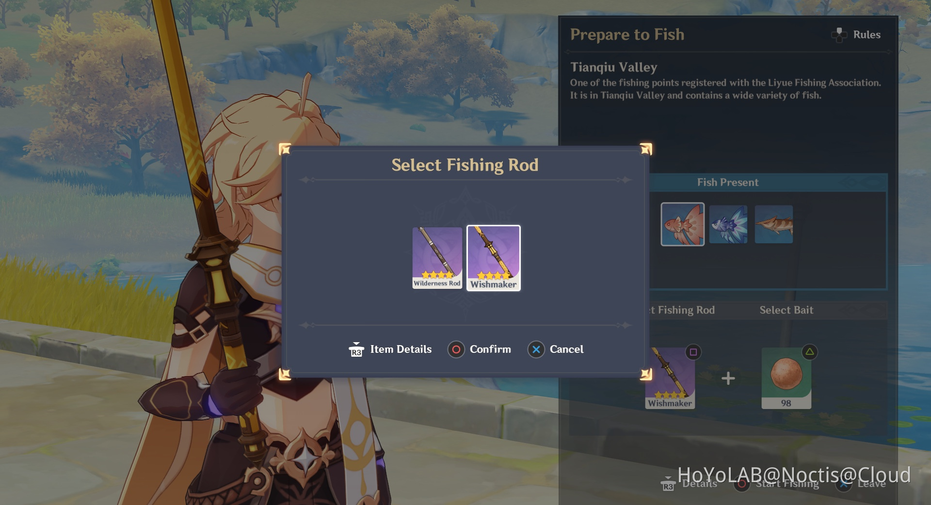 My first “Fishing Rod”!!! Genshin Impact HoYoLAB