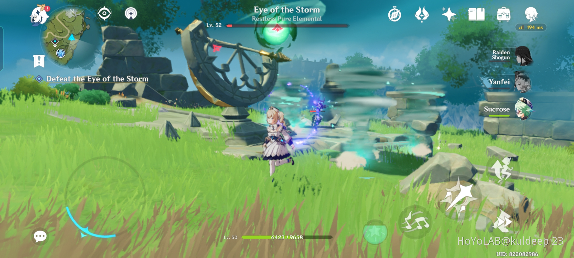 Target Lock Genshin Impact HoYoLAB