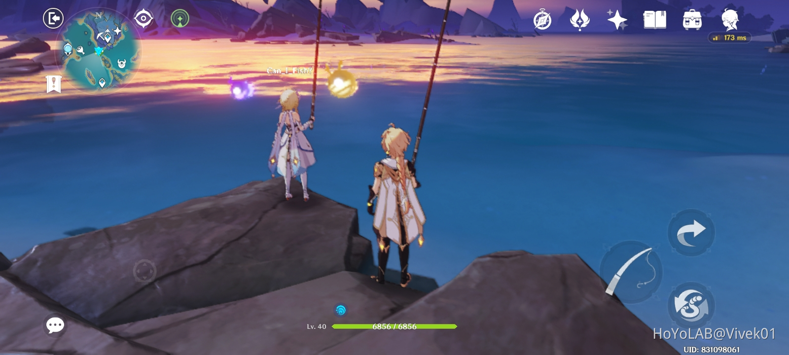 Aether and Lumine fishing together Genshin Impact | HoYoLAB