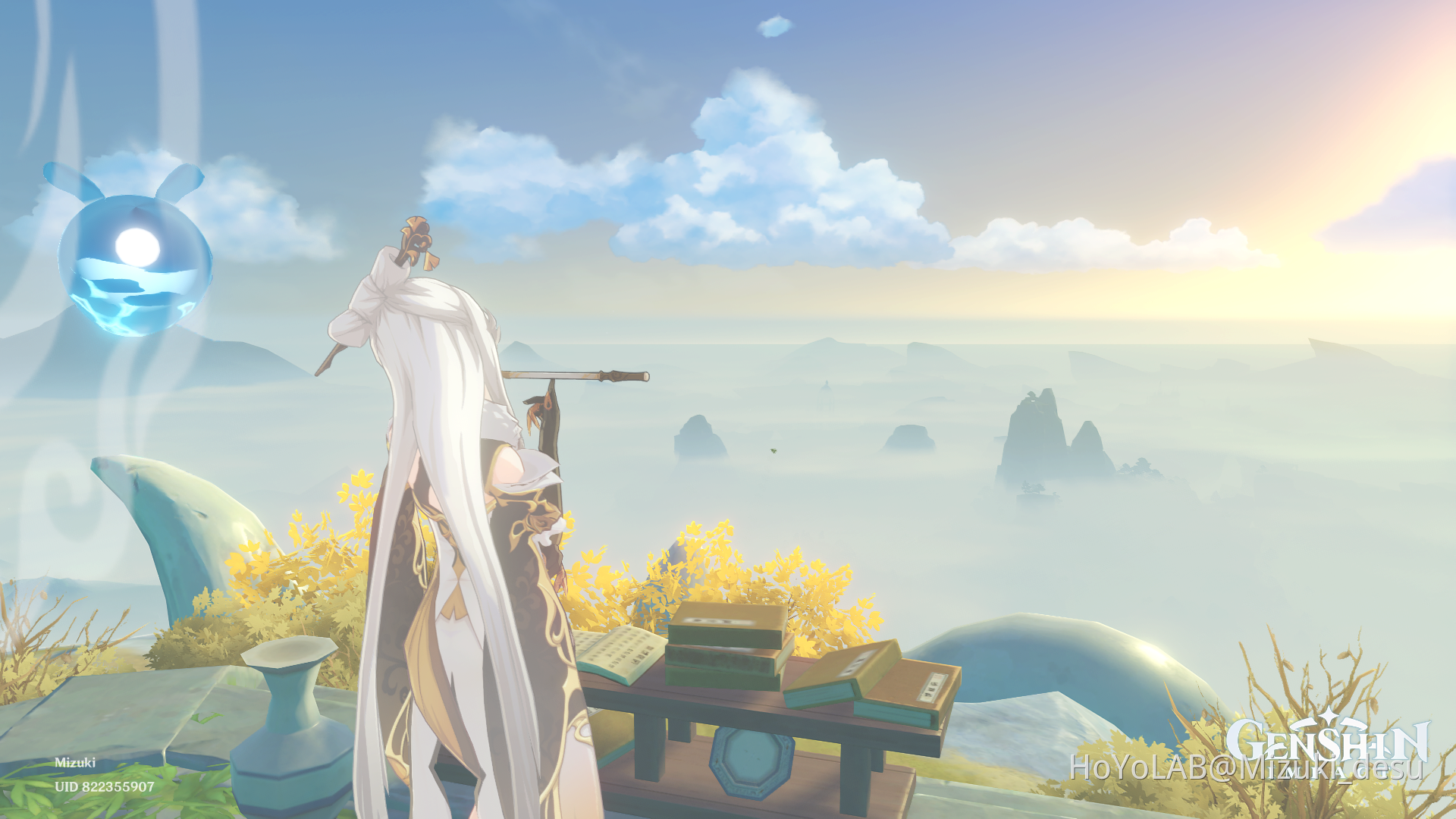 Beautiful view at Qingyun Peak Genshin Impact HoYoLAB