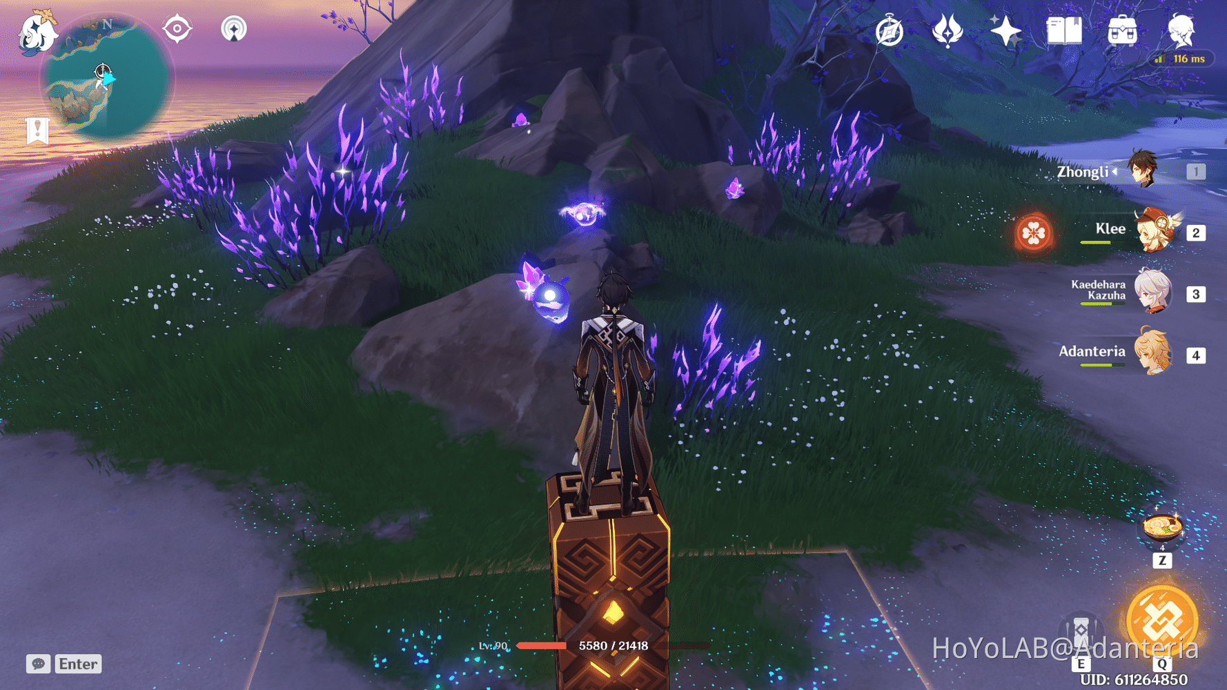 [Version 2.1] [V2.1 Guide] Inazuma Mining locations PART 2: Amethyst ...