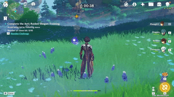 Guide For Anti Raiden Shogun Training Start Challenges Version Player Community