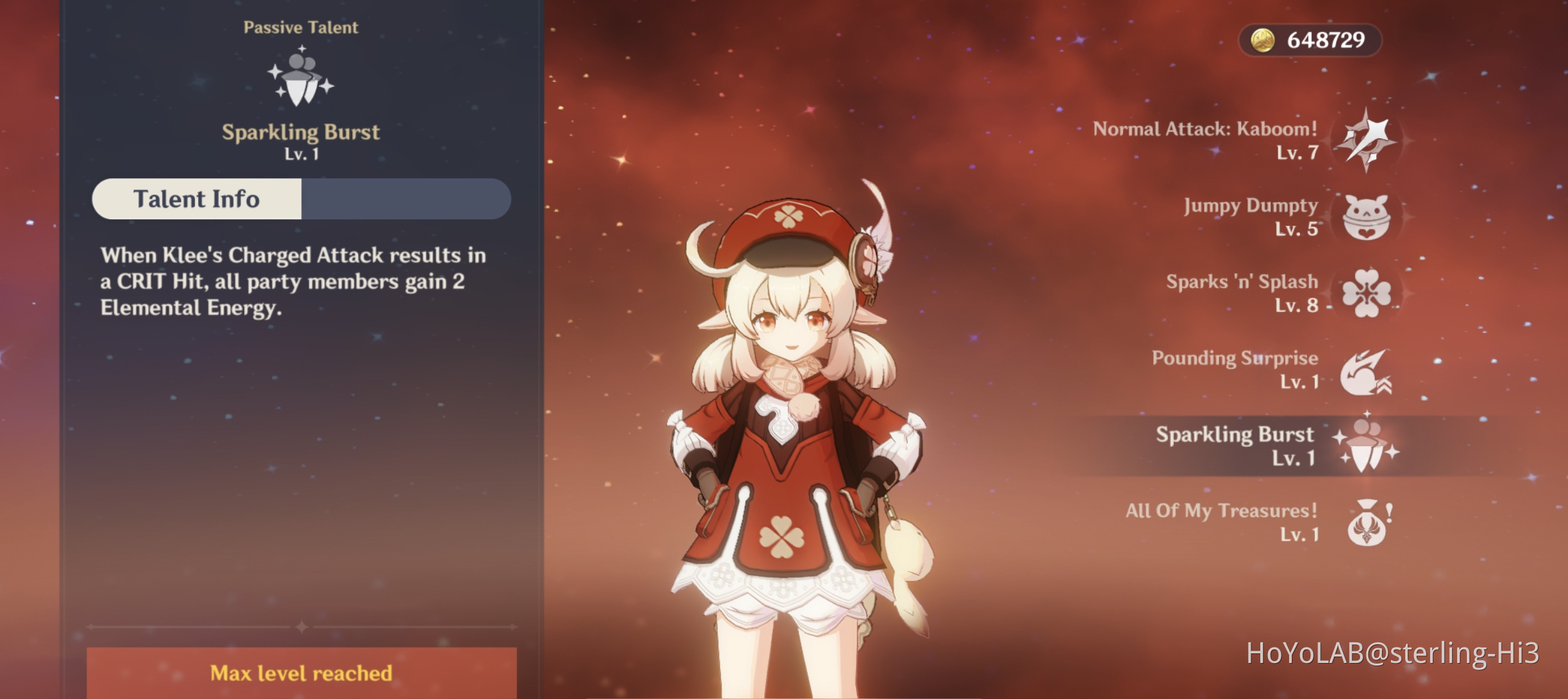 klee sup/dps build (f2p friendly) Genshin Impact HoYoLAB