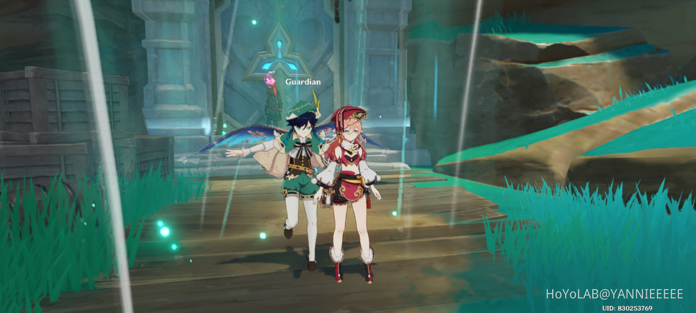 Gliding on land😵 Genshin Impact HoYoLAB