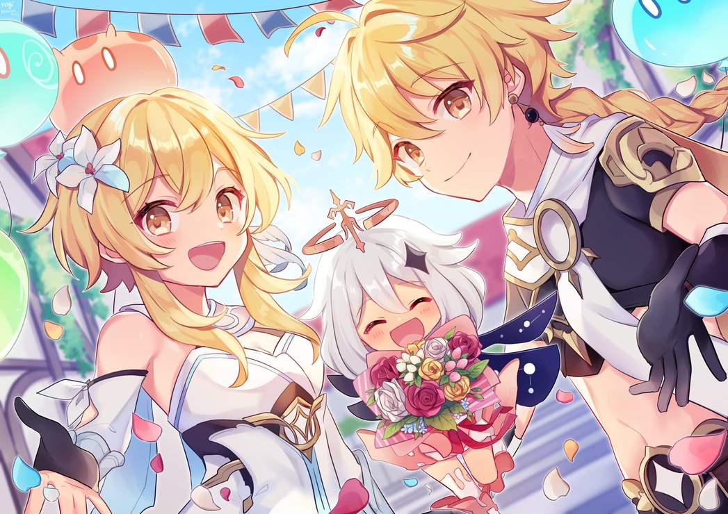 原神1周年記念スタンドフラワーイラストコンテスト 9月13日更新済み Mihoyo Player Community