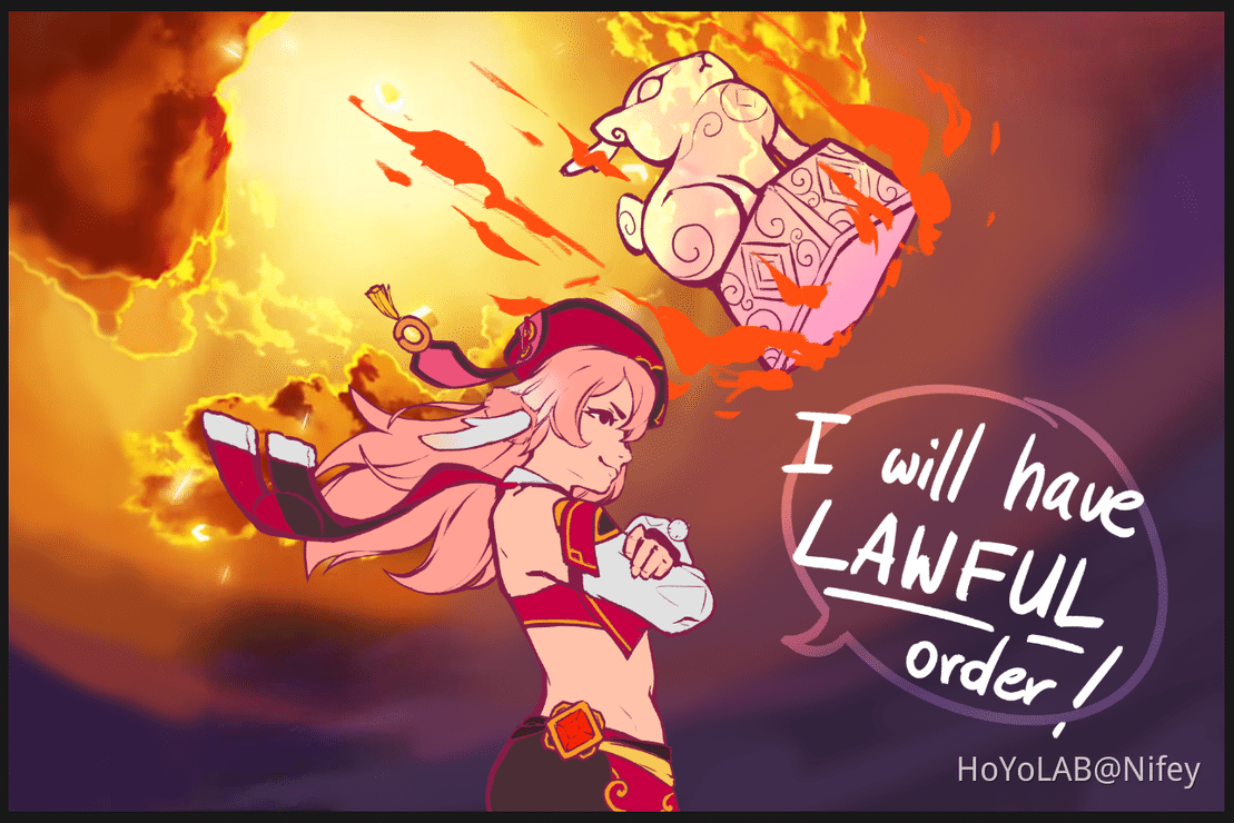 Yanfei Fanart Yan Li Zhong Fei D Player Community