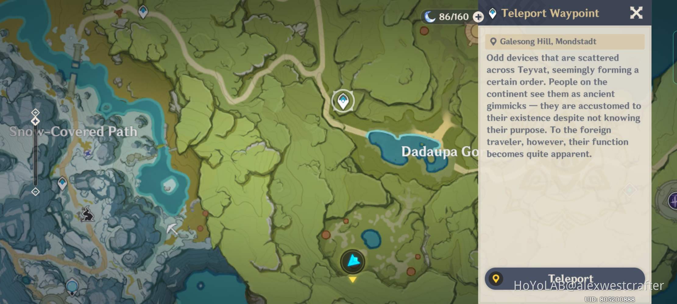 Hidden luxurious chest in dragonspine Genshin Impact HoYoLAB