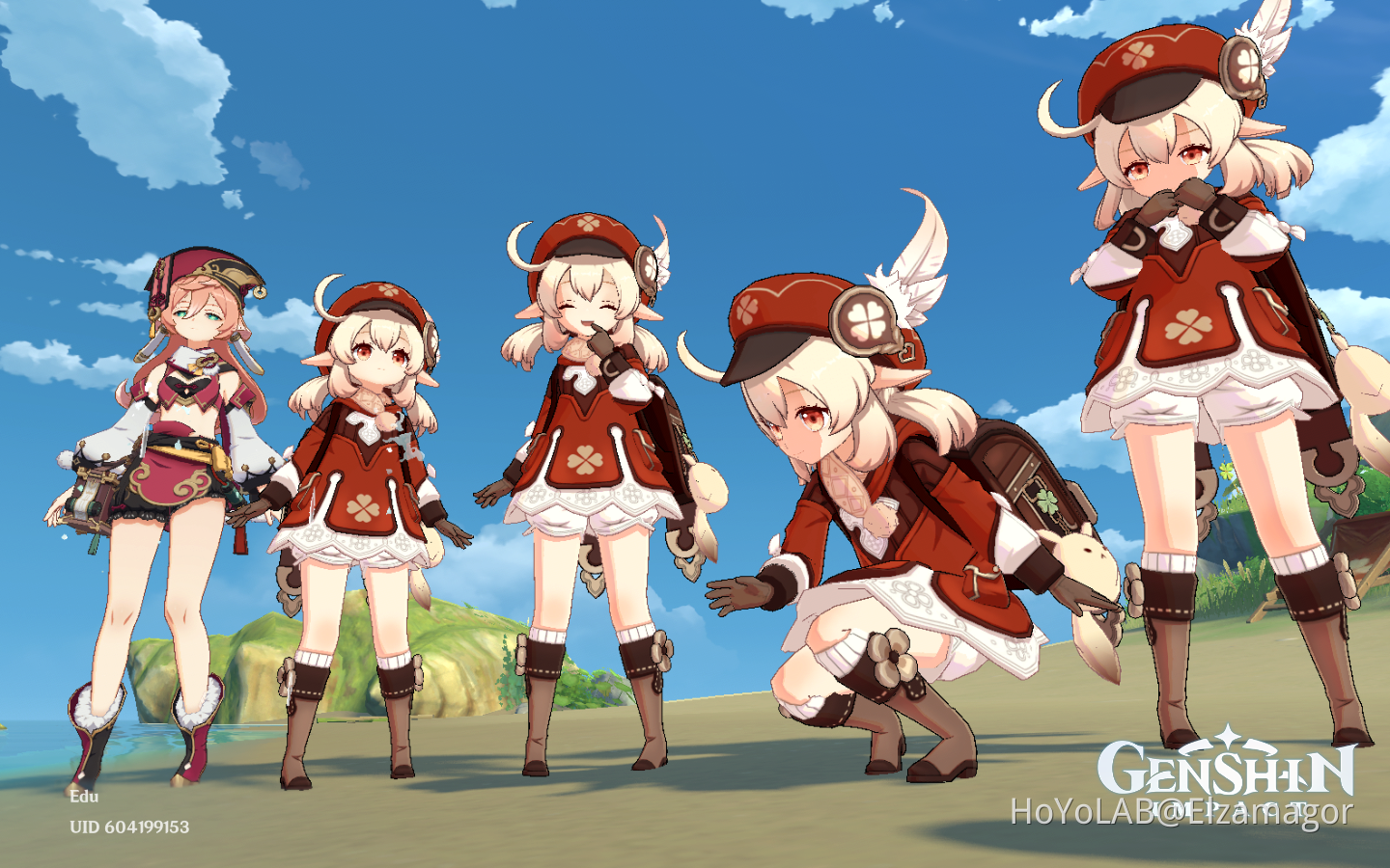 Klee Party Genshin Impact HoYoLAB