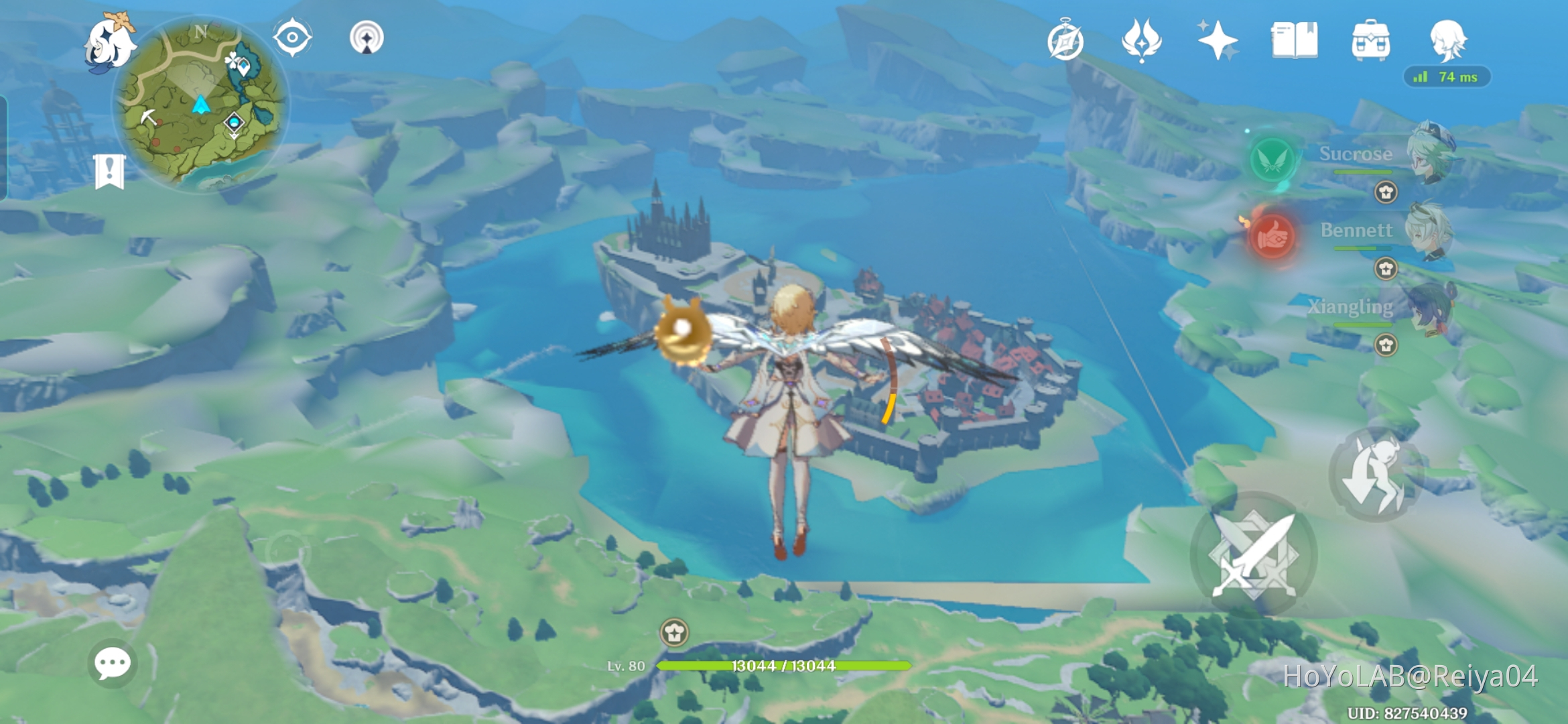 Dragonspine Wing glider Genshin Impact HoYoLAB