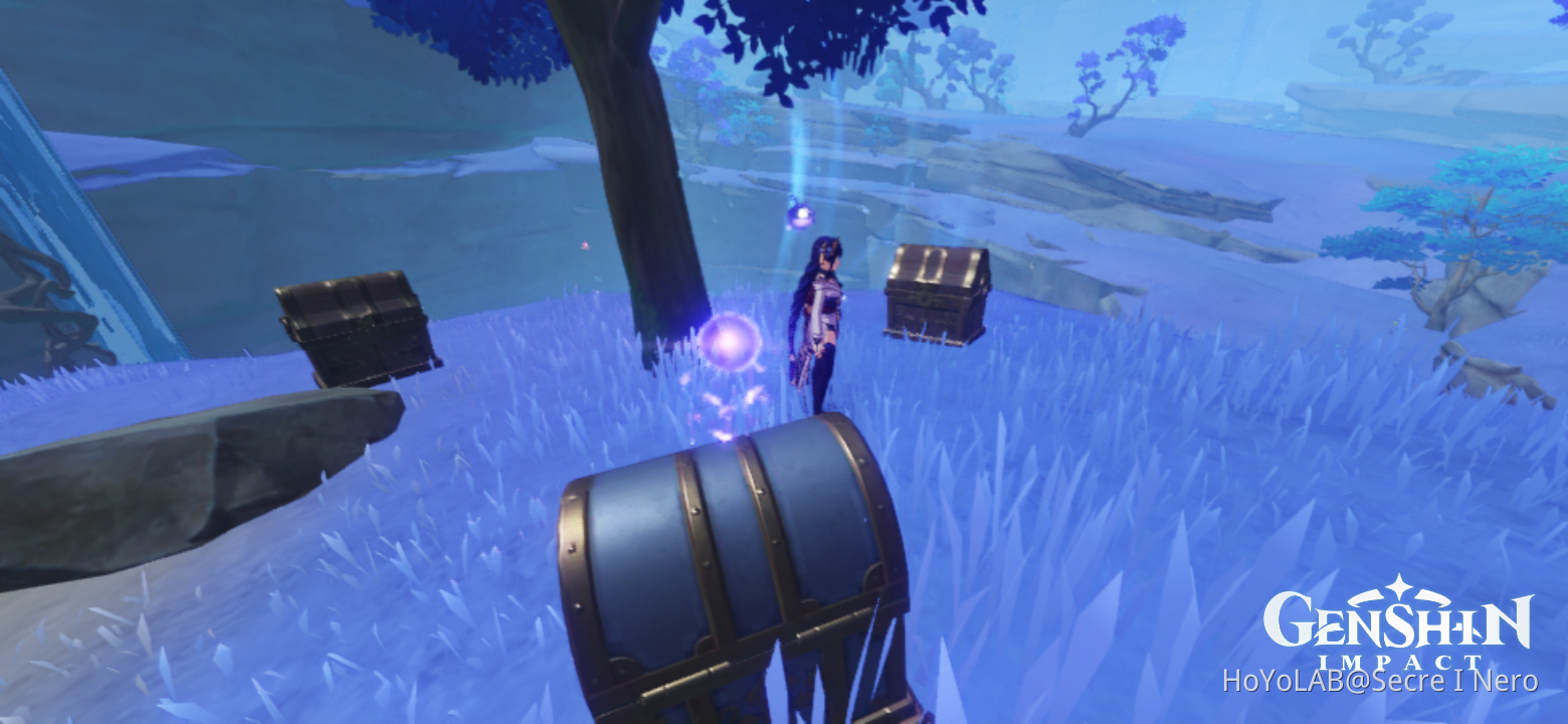 The electro seelie that encircled the entire Watatsumi Island Genshin