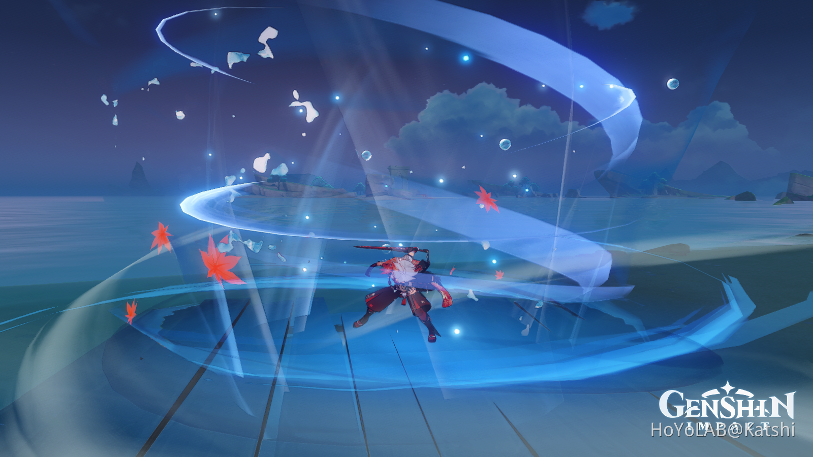 From the deep sea of Clouds to the island of the moon~ Genshin Impact ...