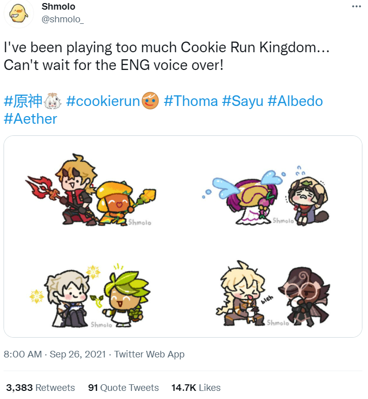Genshin Impact X Cookie Run Kingdom Genshin Impact HoYoLAB