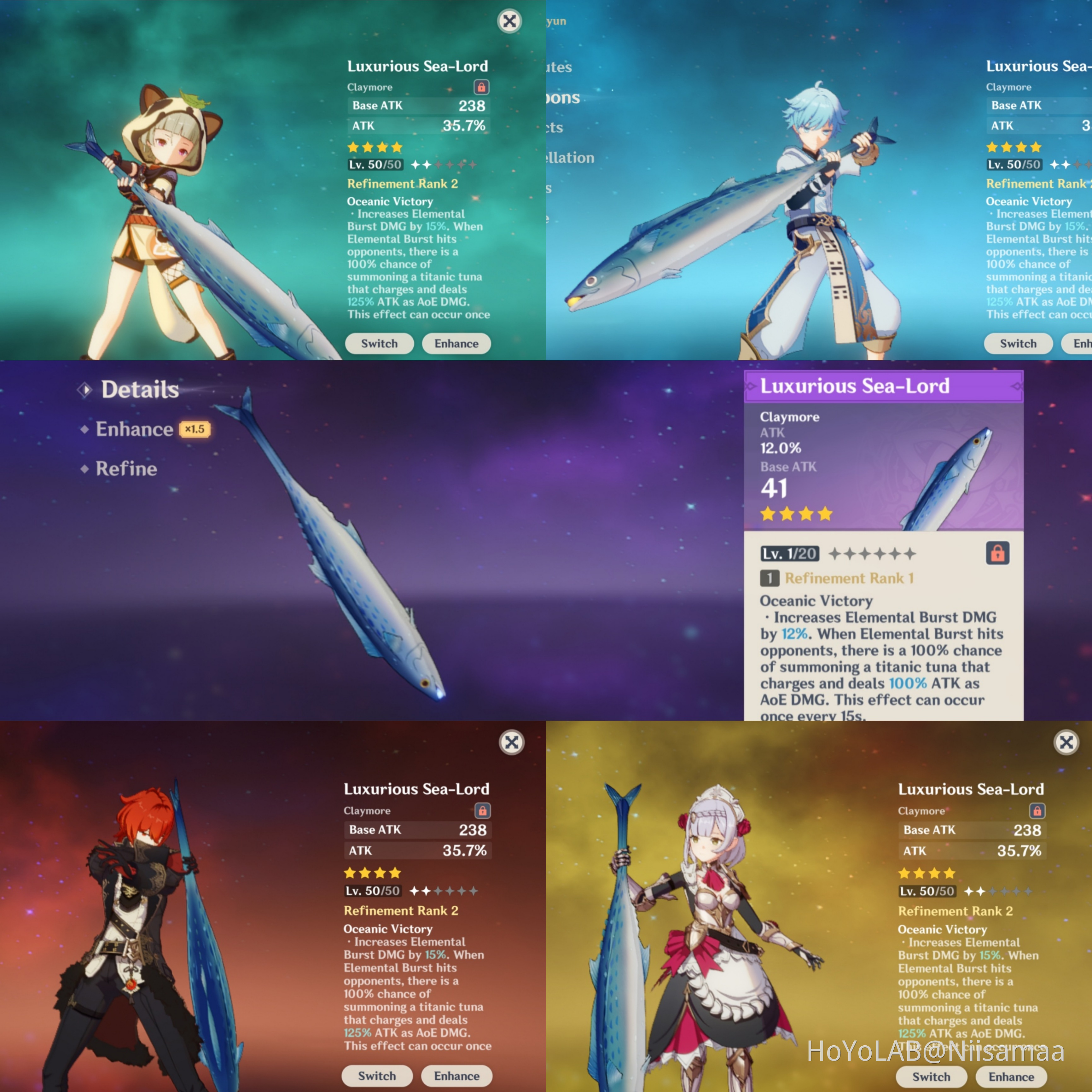 Fishsword / swordfish (?) Genshin Impact HoYoLAB