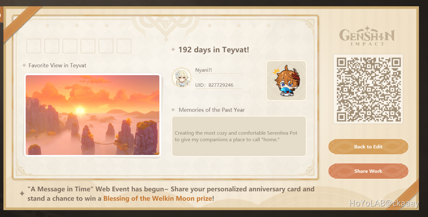 I have Raiden in the kitchen cooking her snacks nyahahahaha Genshin ...