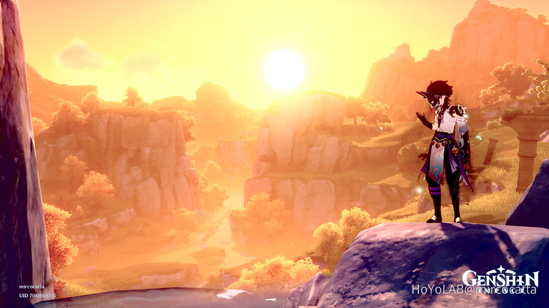 Liyue sunset Genshin Impact HoYoLAB