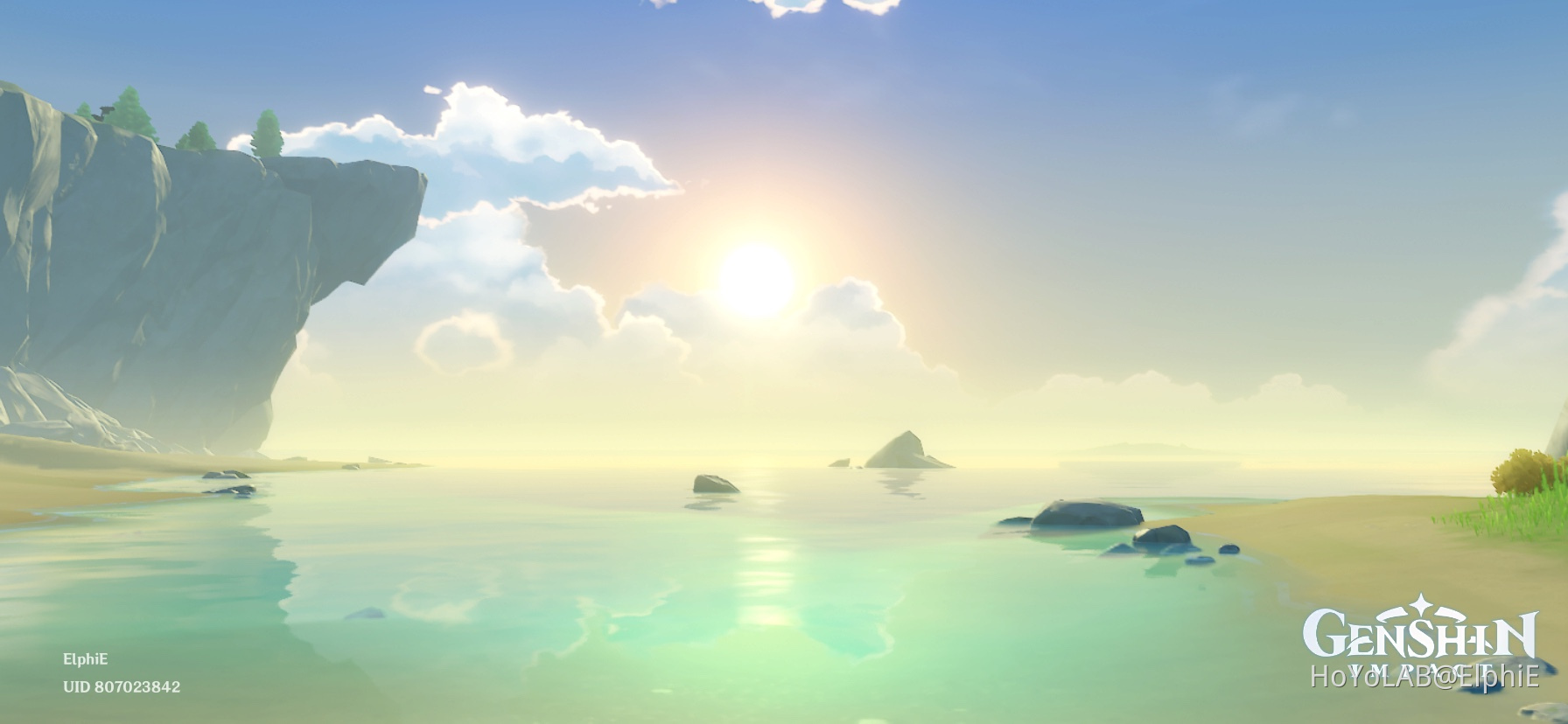 "Starting Point" Genshin Impact HoYoLAB