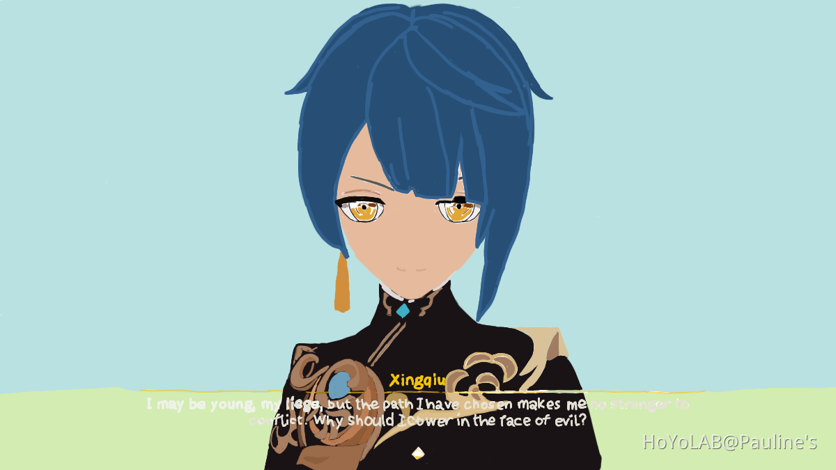 Xinqiu fanart :D Genshin Impact | HoYoLAB