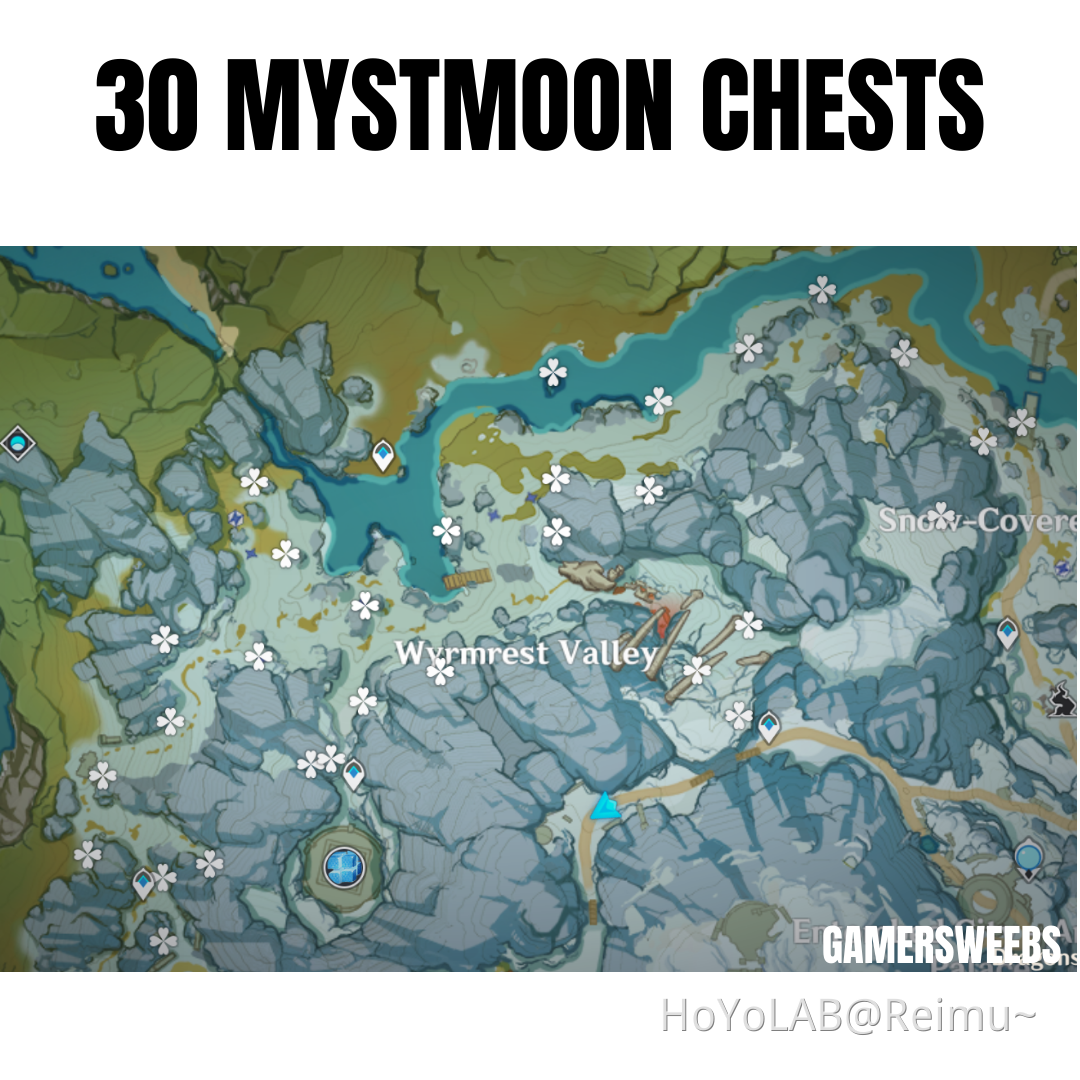 Path of Austere Frost 30 Mystmoon Chests & 20 Moonchase Charm