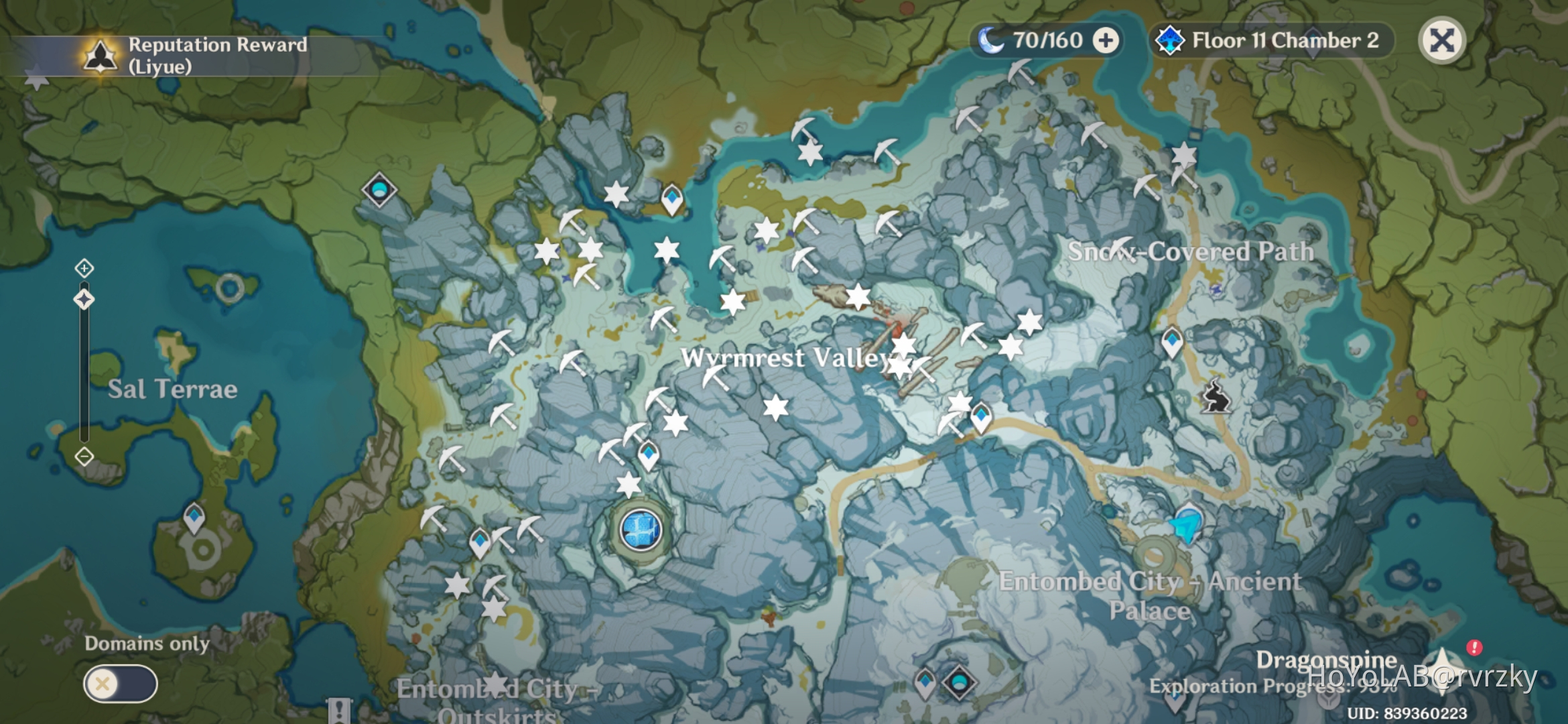 Mystmoon Chest and Moonchase Charm Location Part 3 Dragonspine Path of