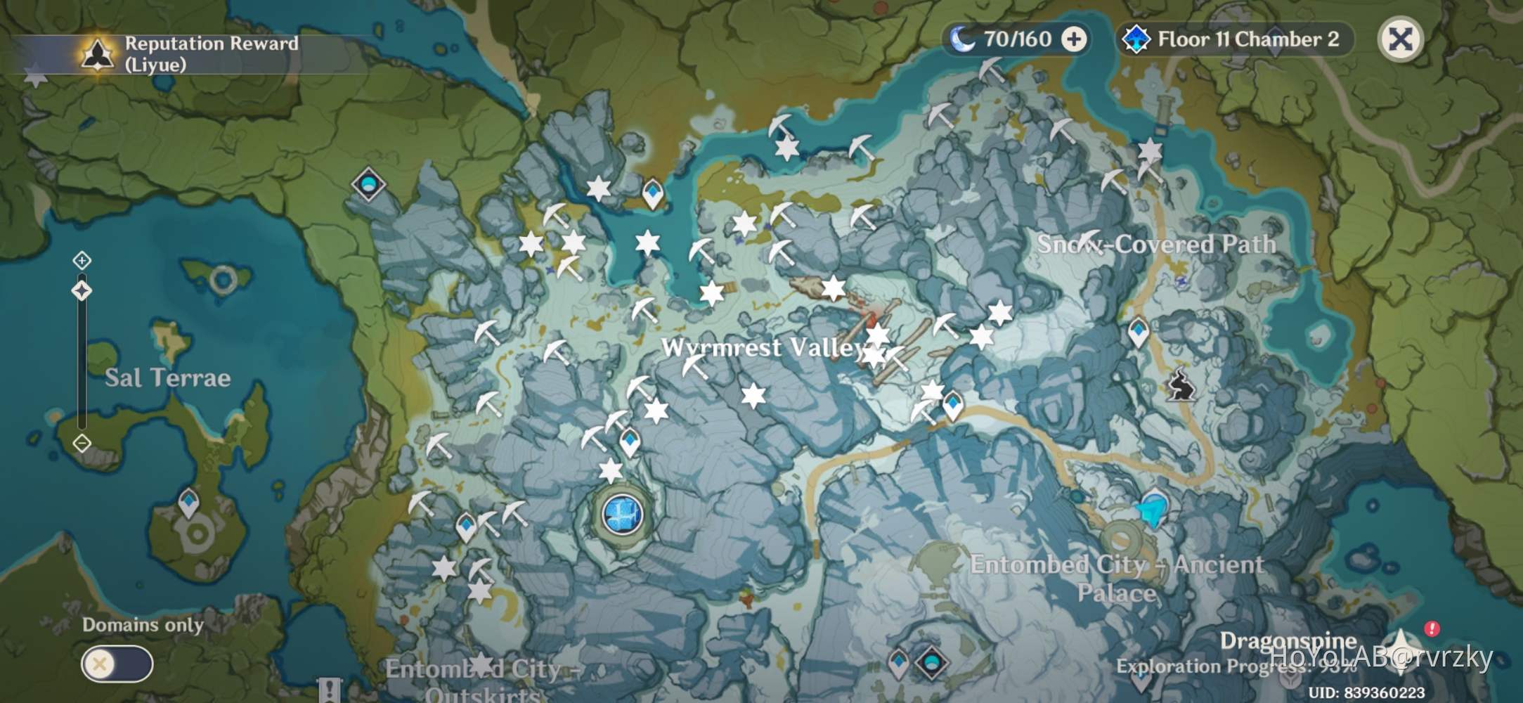 Mystmoon Chest and Moonchase Charm Location Part 3 Dragonspine Path of