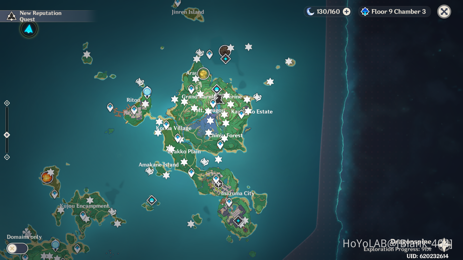 ALL ELECTROCULI TO LEVEL UP STATUES OF THE SEVEN on Narukami Island