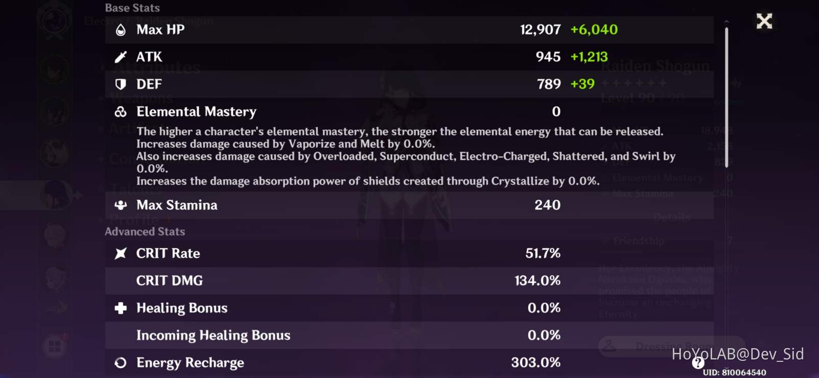 Review My C0 Raiden Shogun With R1 Grasscutter Build Player Community