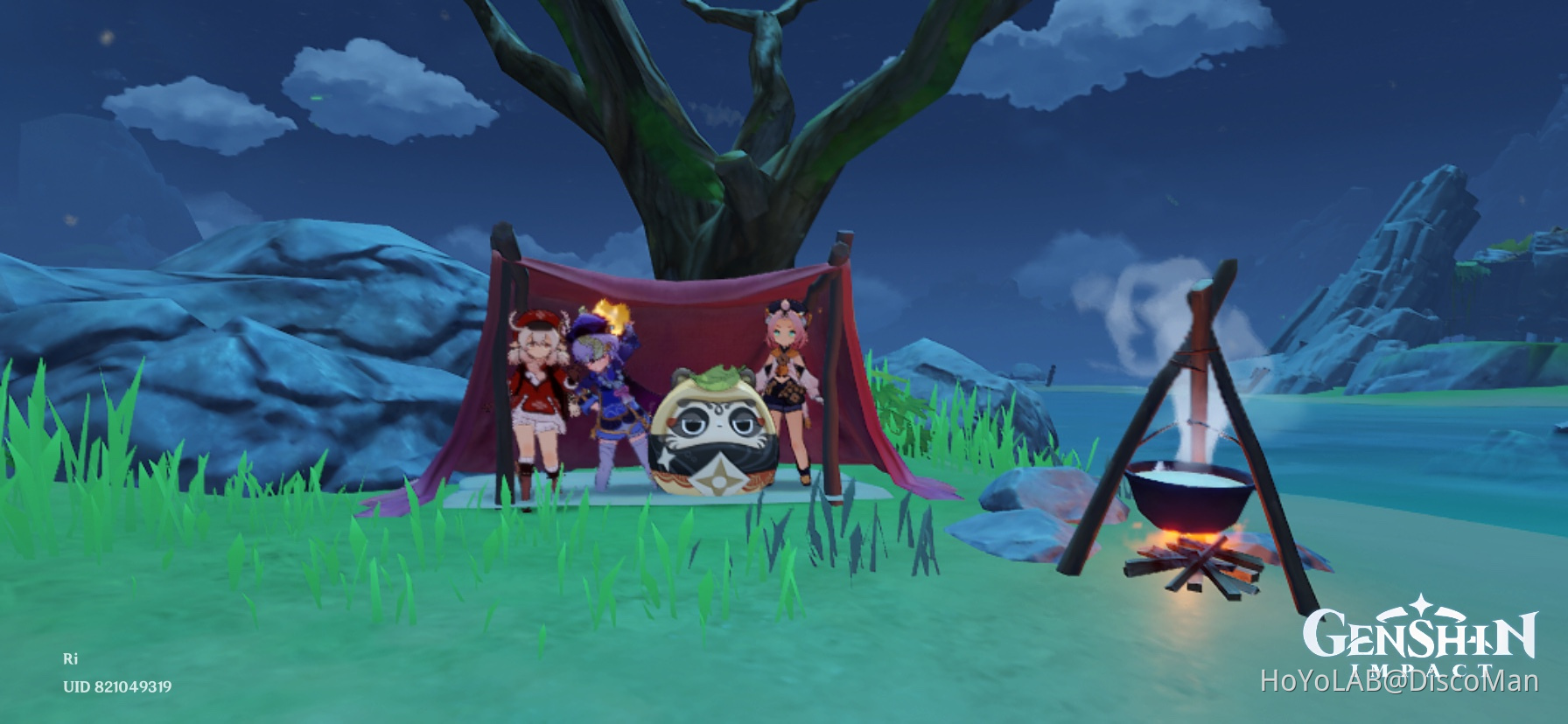 Camping trip! Genshin Impact HoYoLAB