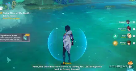 Divine Plant of the Depths Walkthrough (30 PRIMOGEMS) (008) Genshin Impact  | HoYoLAB