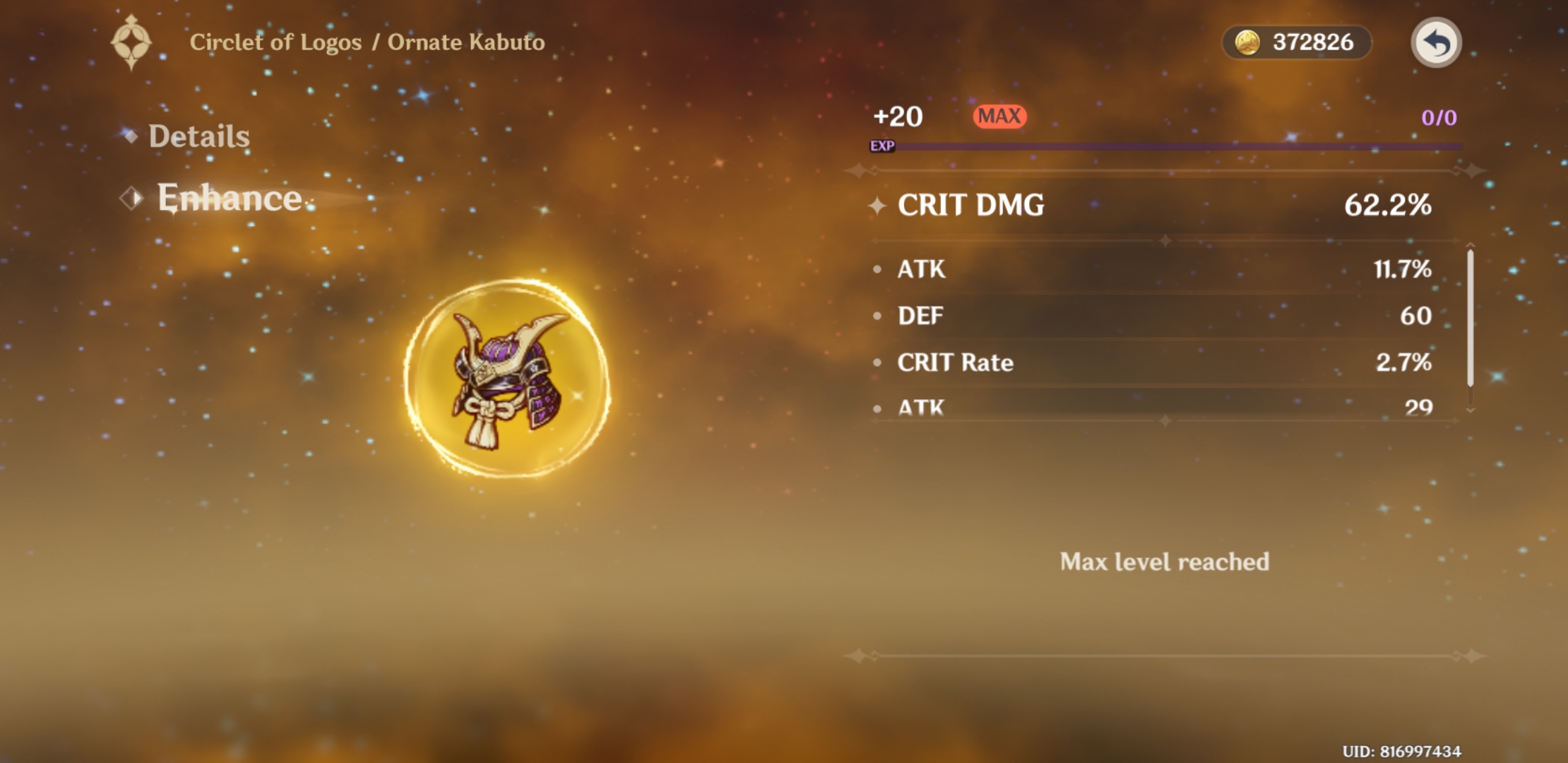 Getting crit dmg circlet is hard.... Genshin Impact HoYoLAB