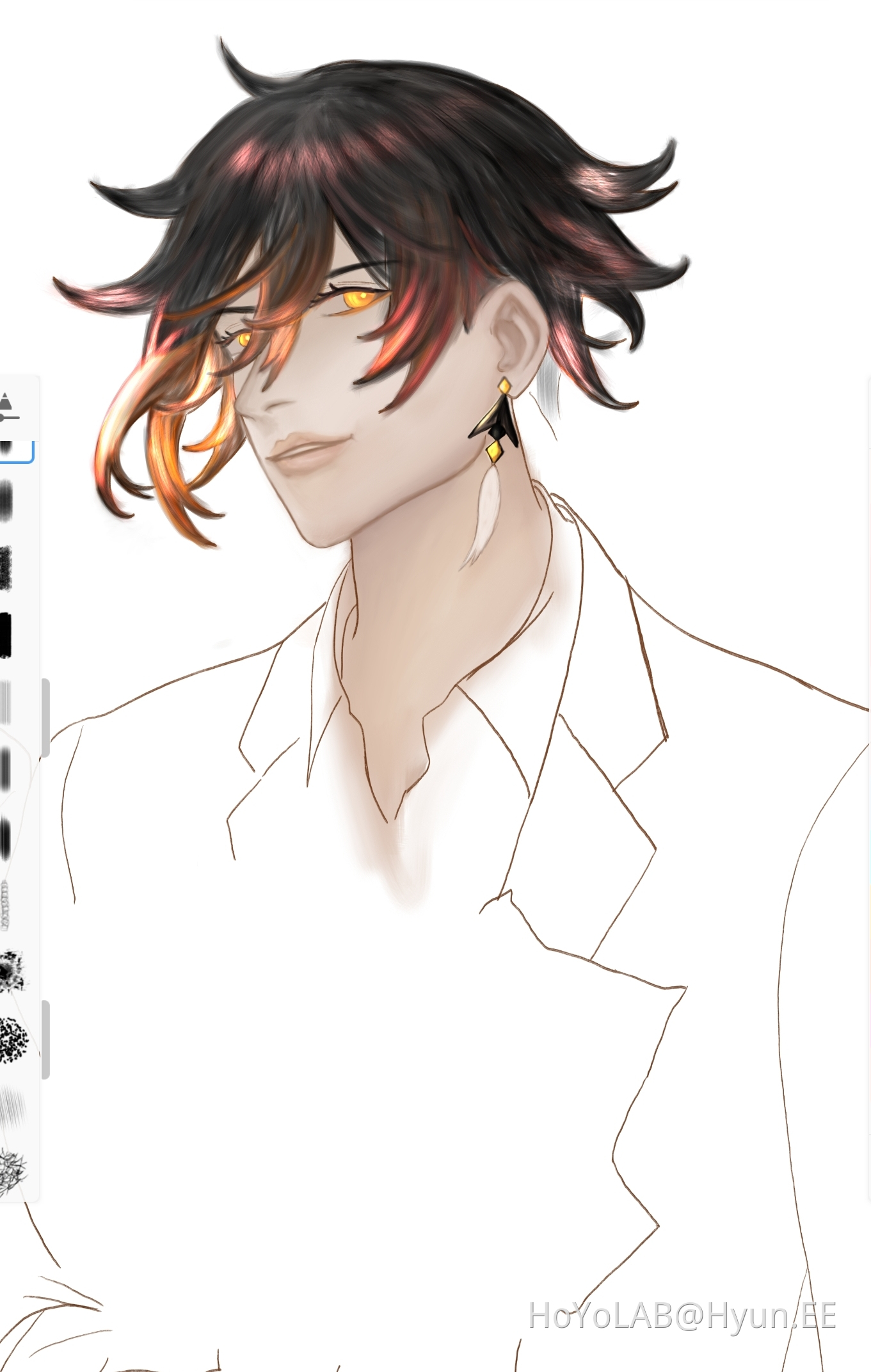 Flowers from Zhongli & Childe Tears of Themis HoYoLAB