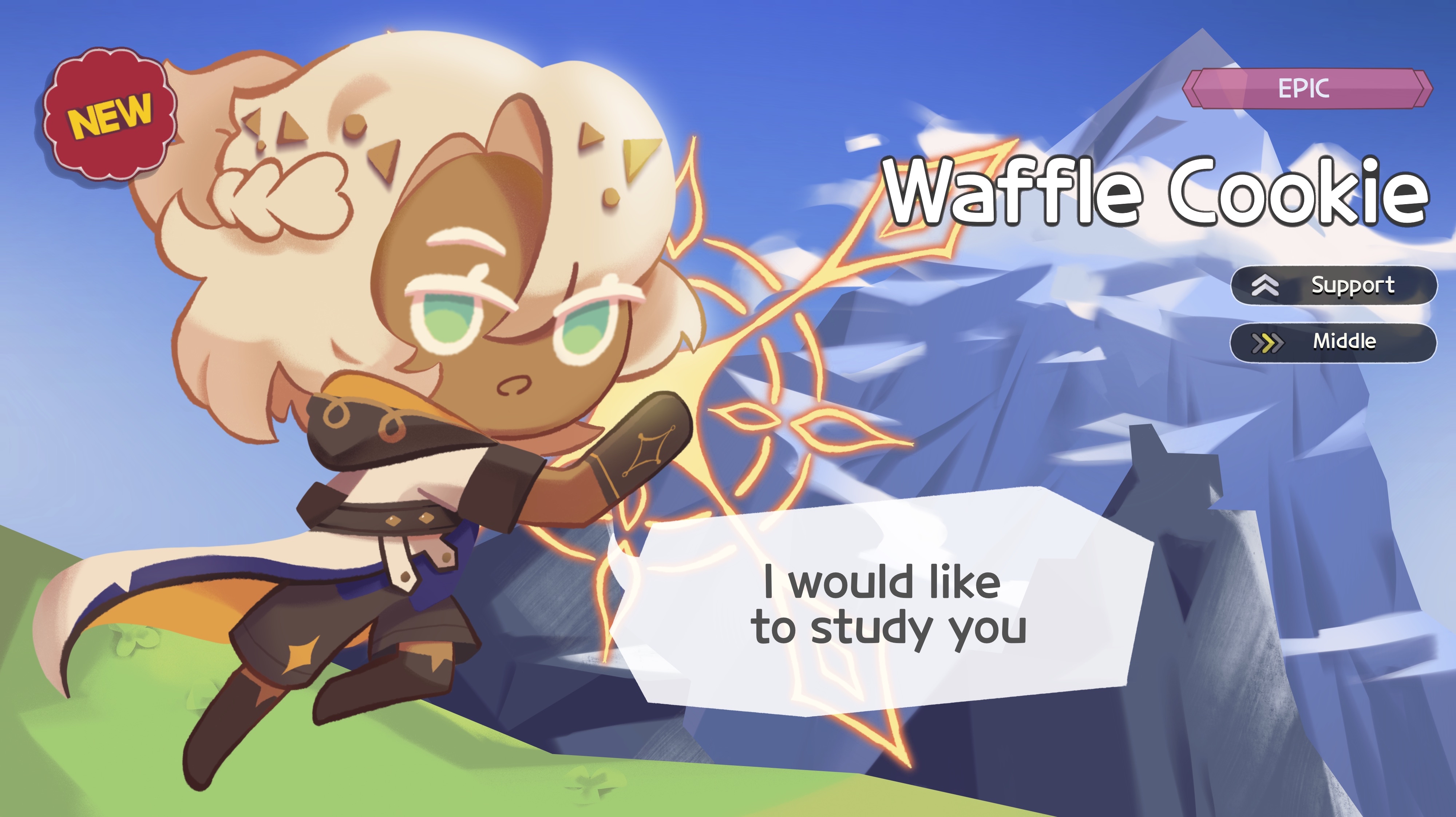 Albedo cookie Genshin Impact HoYoLAB