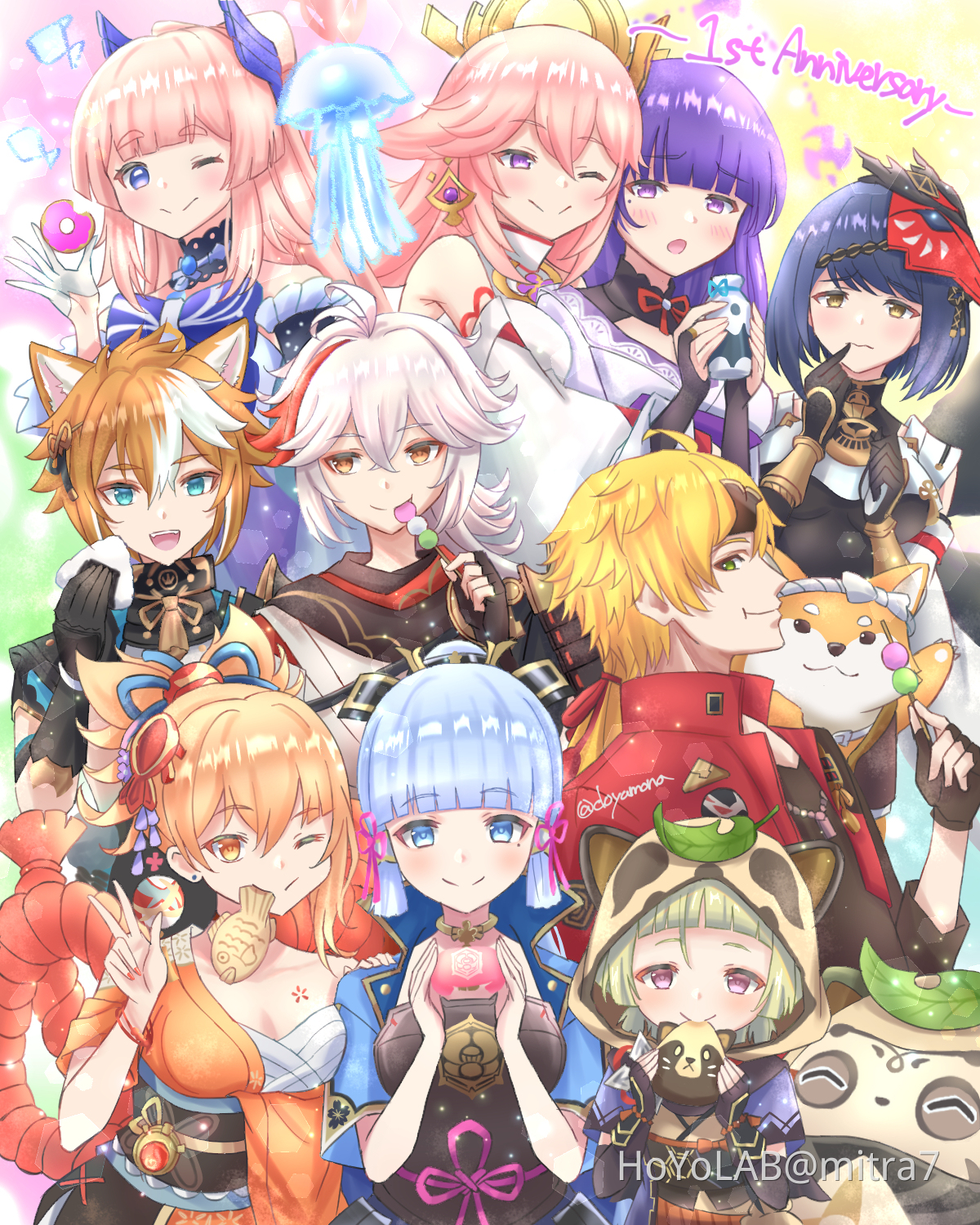 原神1周年 稲妻詰め合わせ Genshin Impact Hoyolab