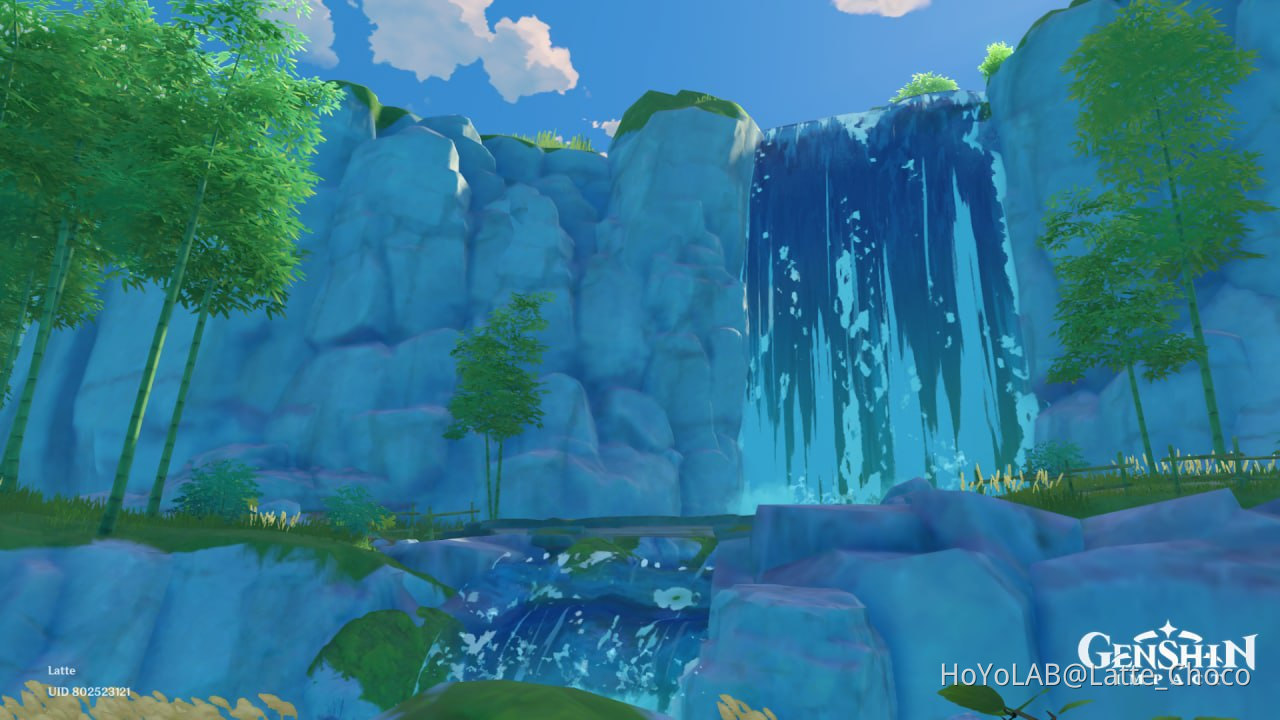 Waterfall Genshin Impact HoYoLAB