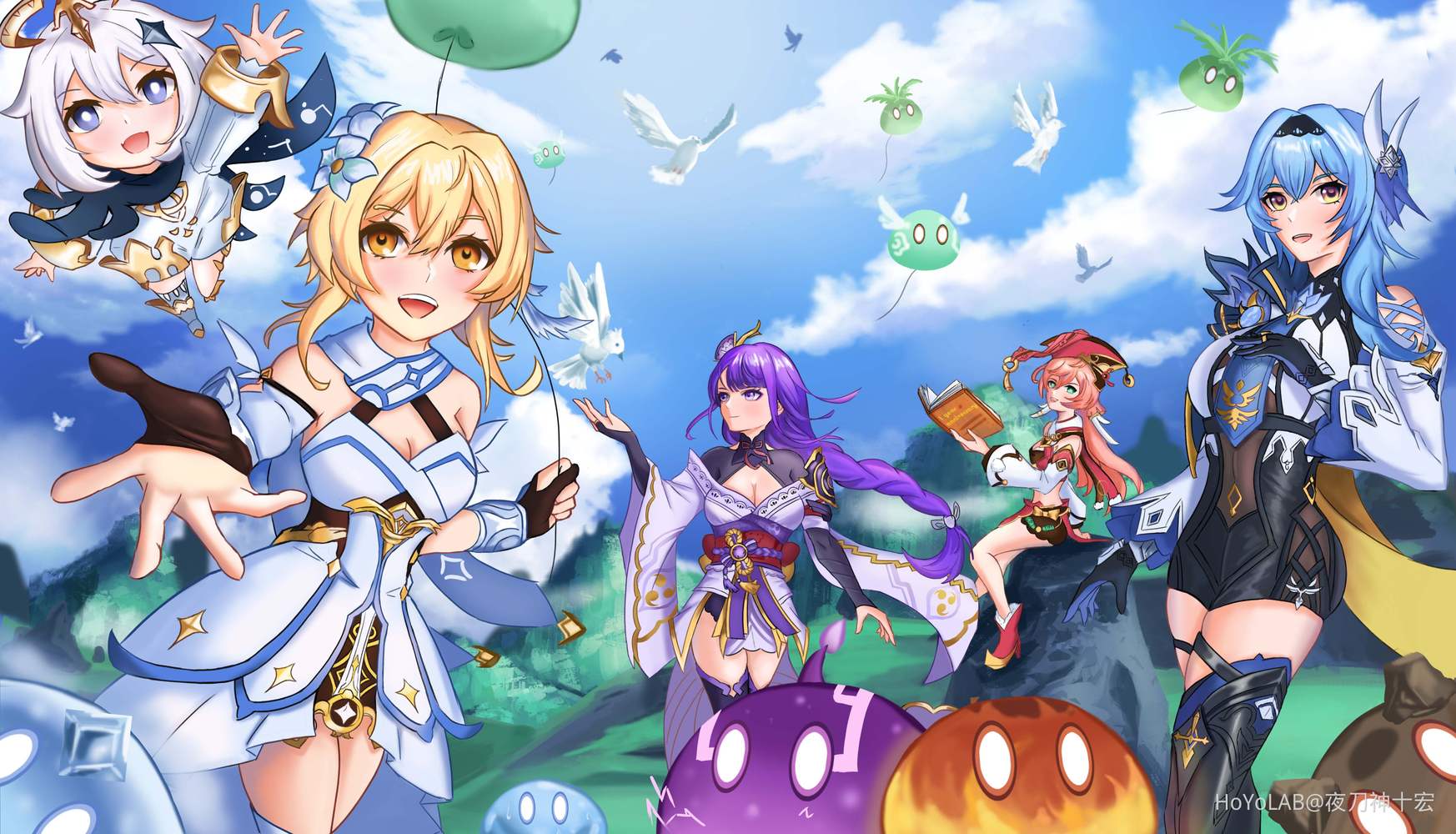 原神一周年快乐~ Genshin Impact | HoYoLAB