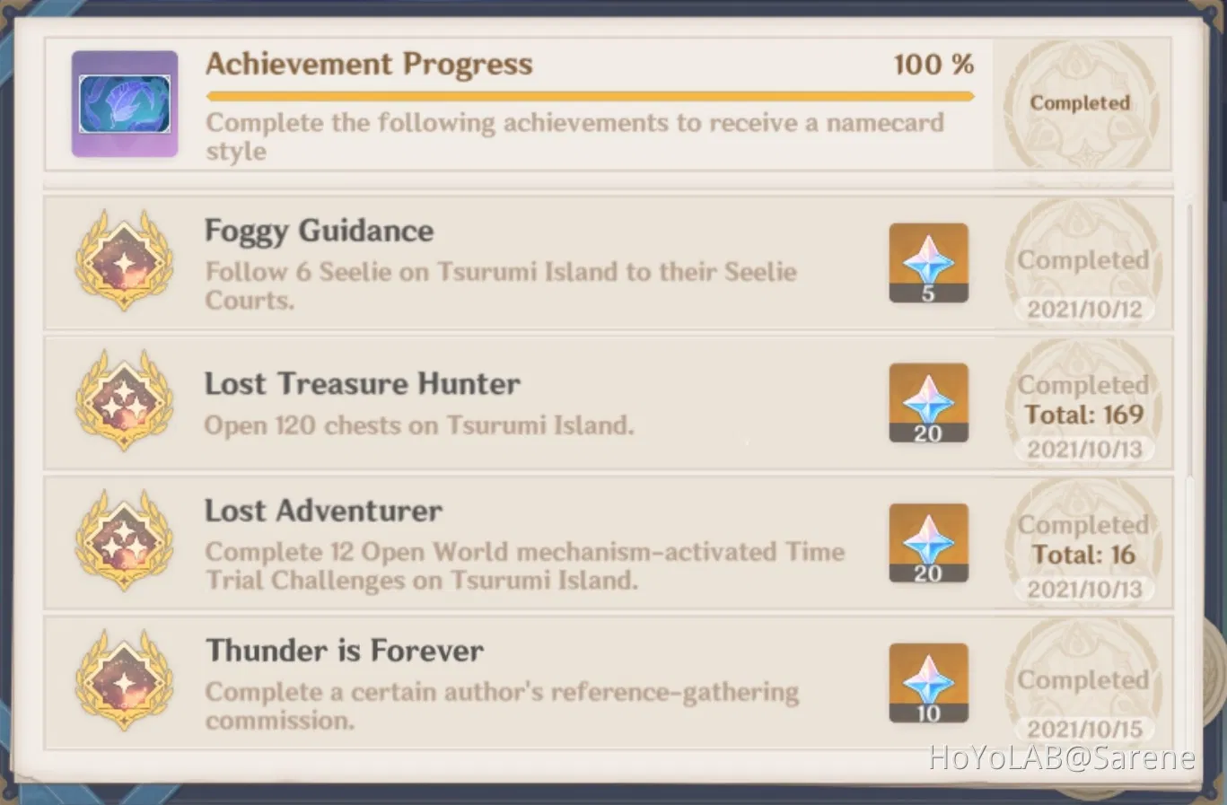 [Version 2.2] Max Counts / All Chests for Inazuma 2.2 Genshin Impact