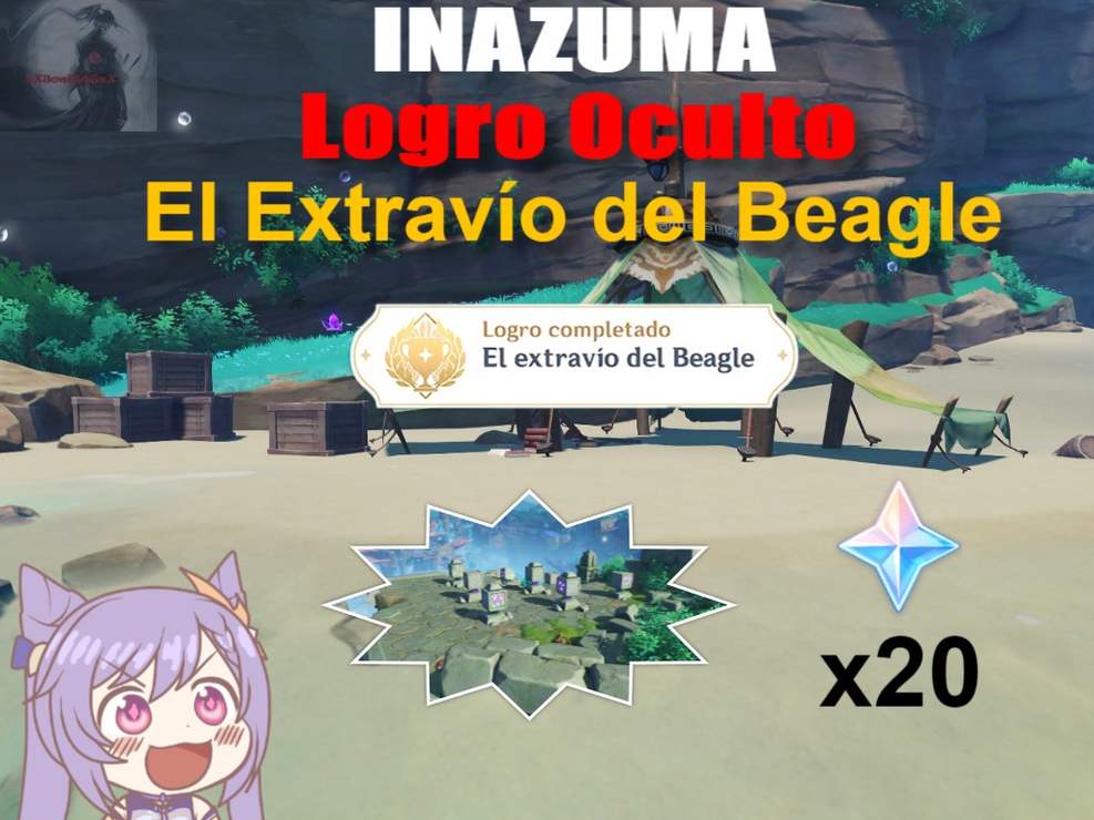 💠Logro Oculto💠 El Extravío del Beagle   Puzzle INAZUMA 2 1 Genshin