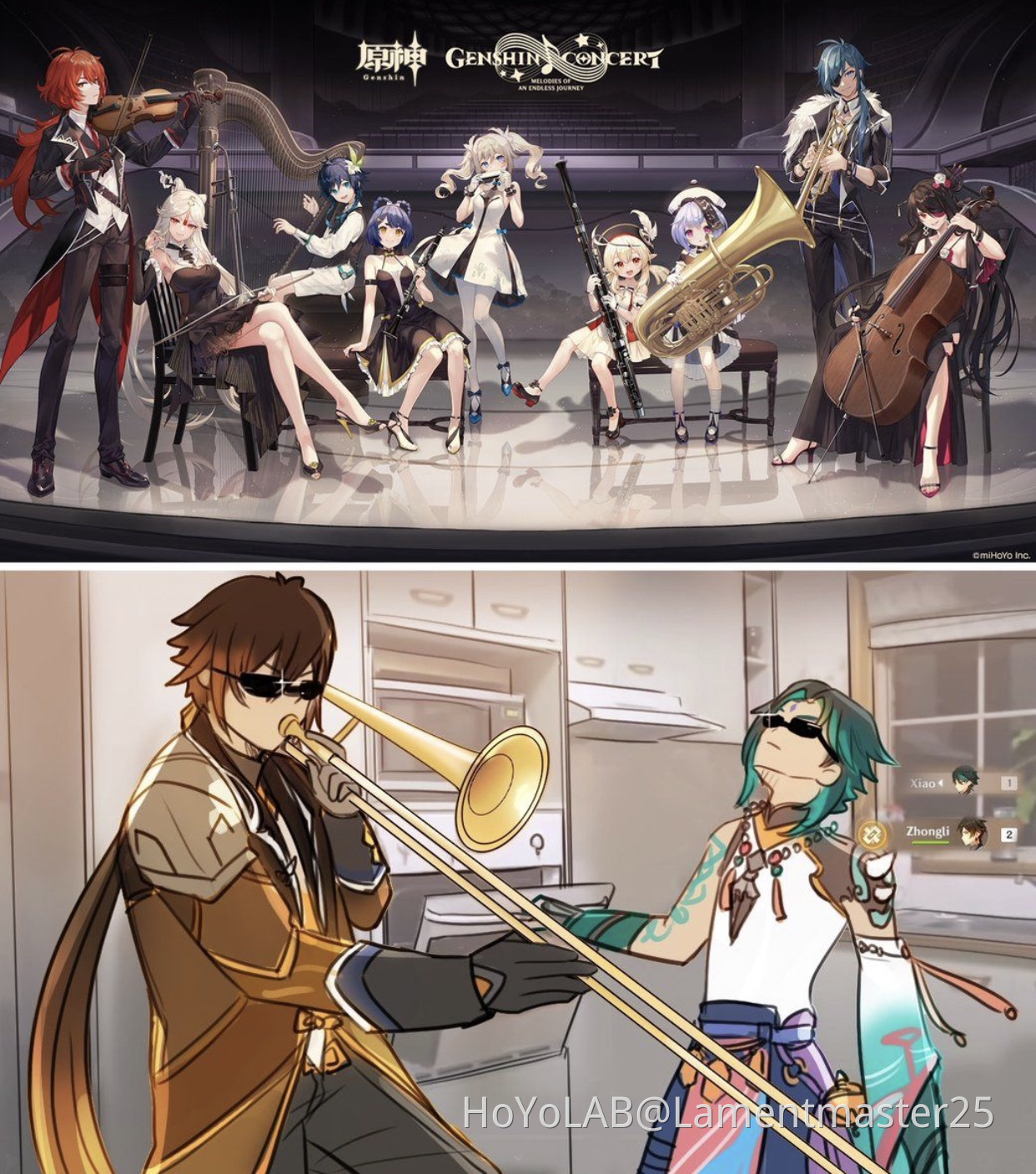 *Trombone noises* Genshin Impact HoYoLAB