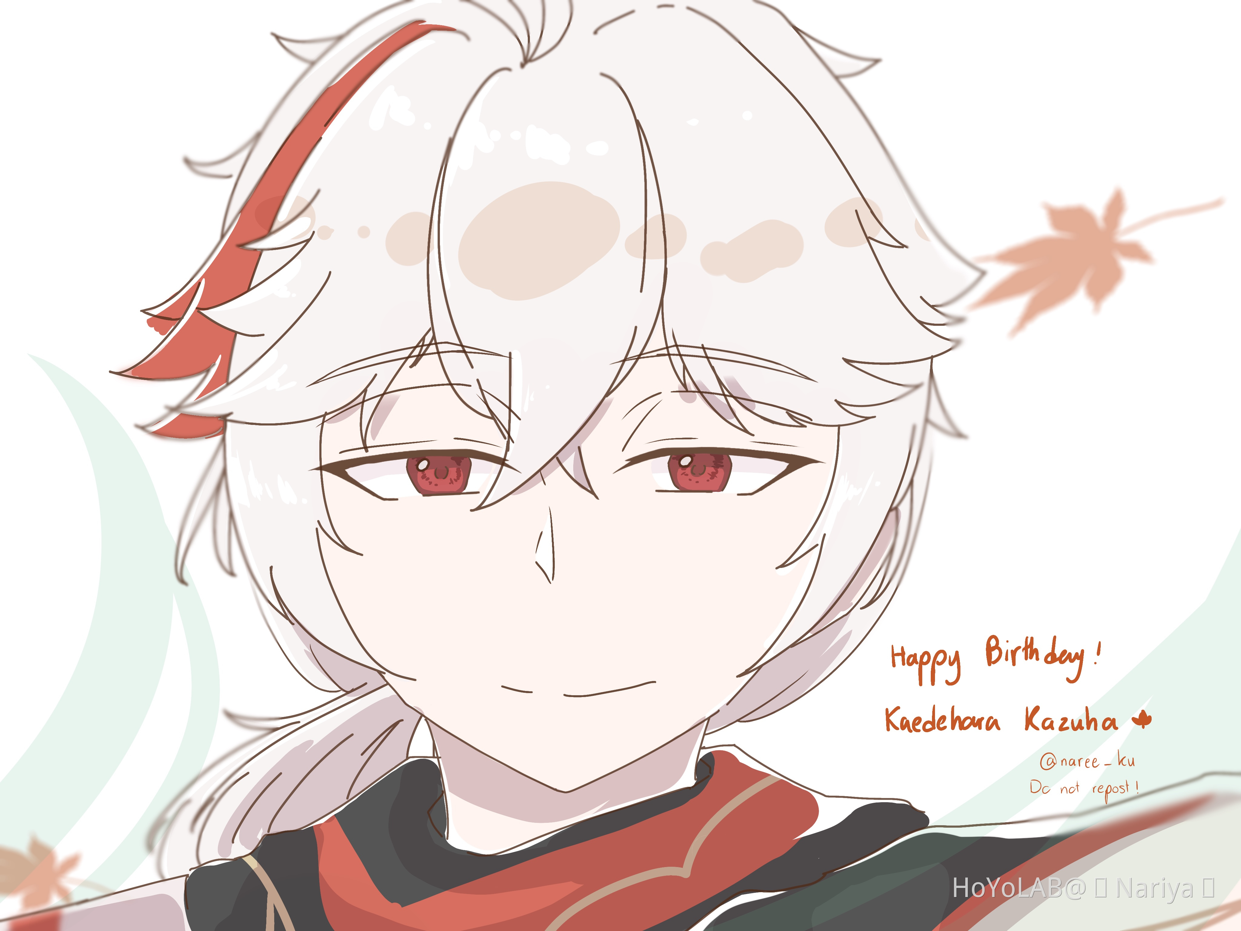 Happy Birthday Kazuha! Genshin Impact HoYoLAB