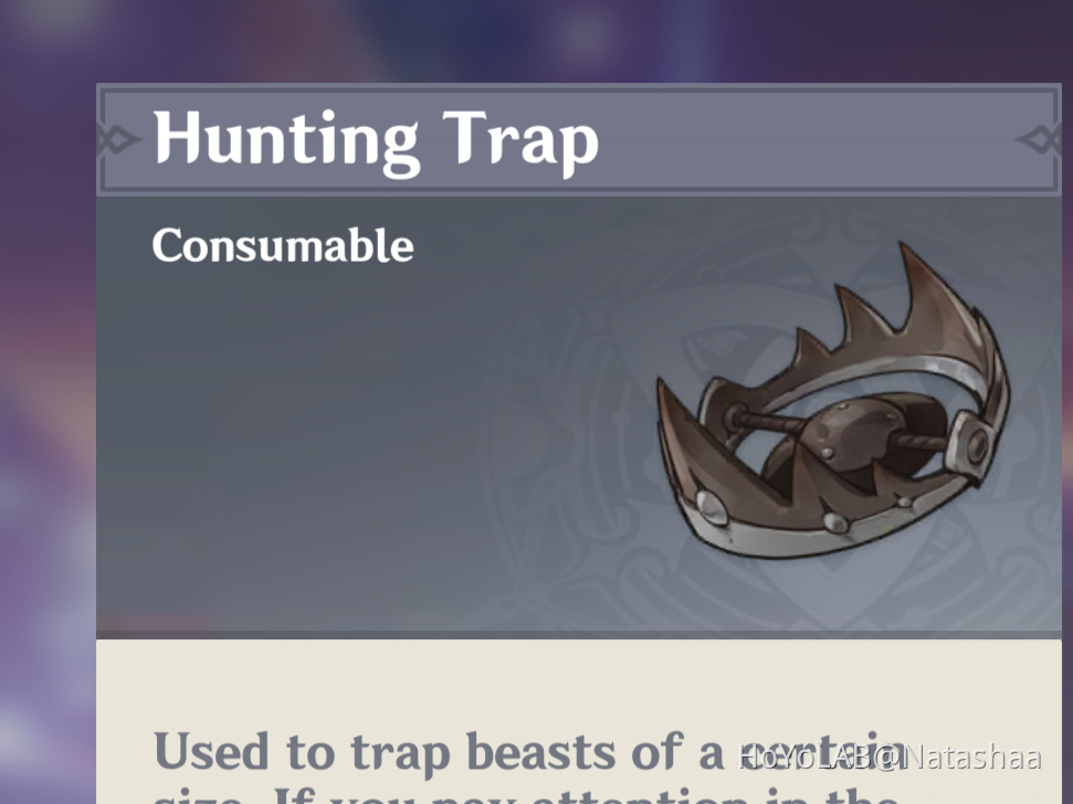 Hunting trap meme repost! Genshin Impact HoYoLAB