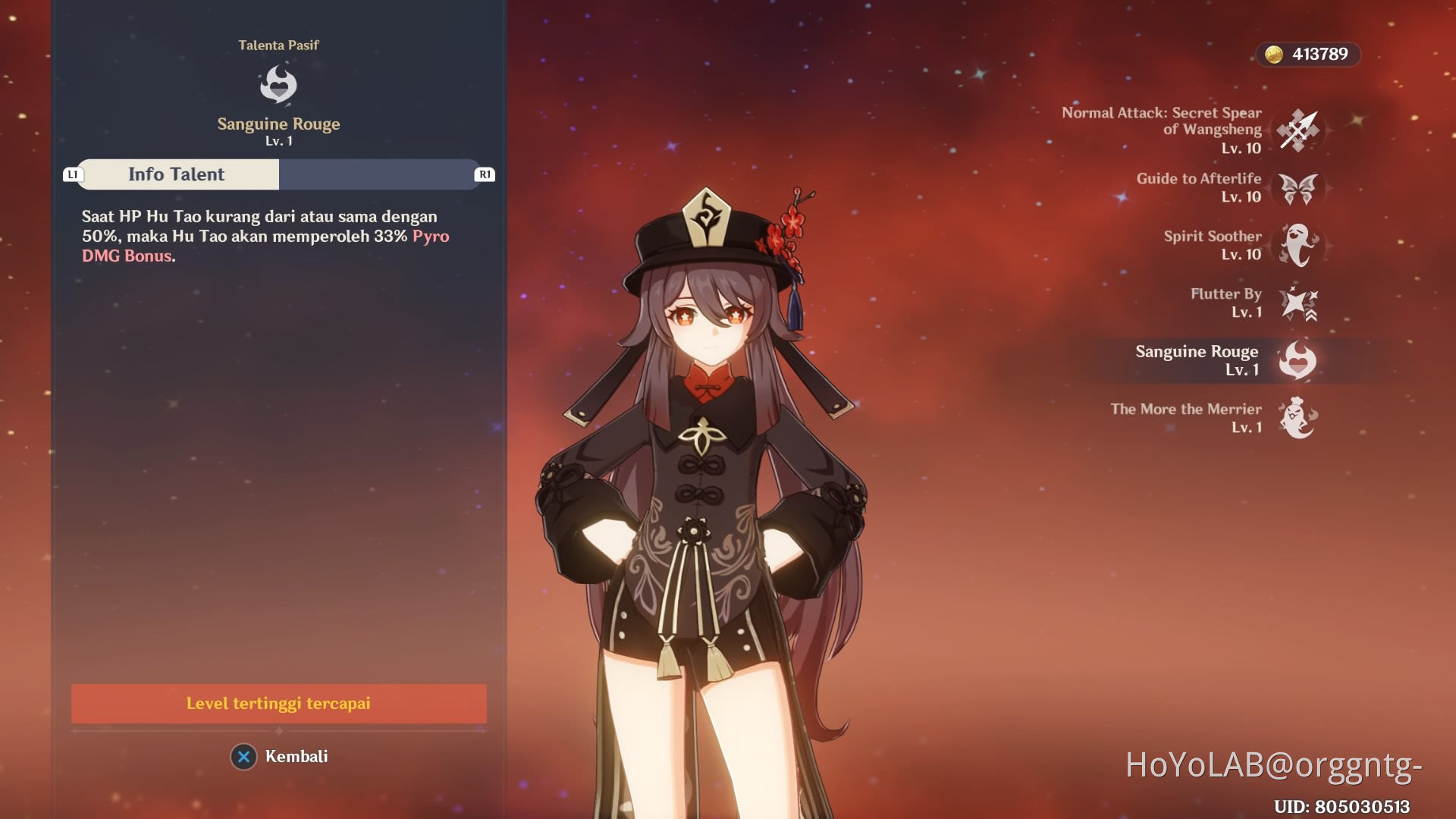 [Guide Character1] Persiapan Untuk Hutao Rerun! Disini Aku Mau