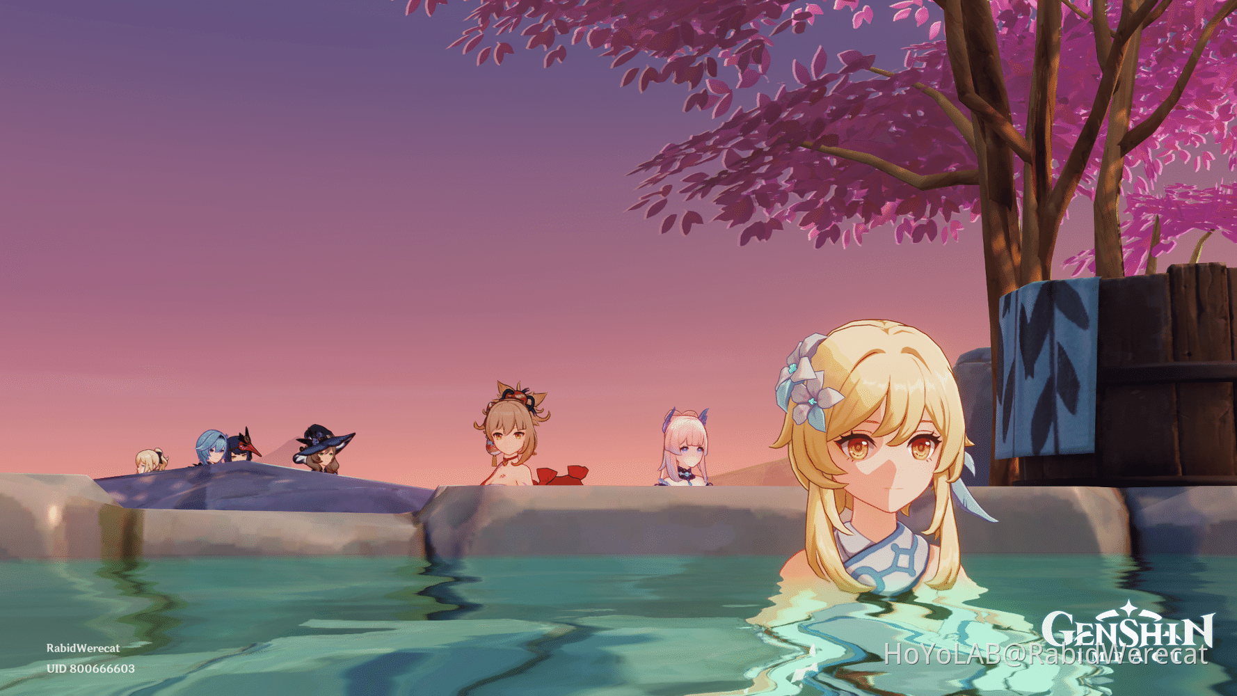 Hot Spring Day Genshin Impact | HoYoLAB