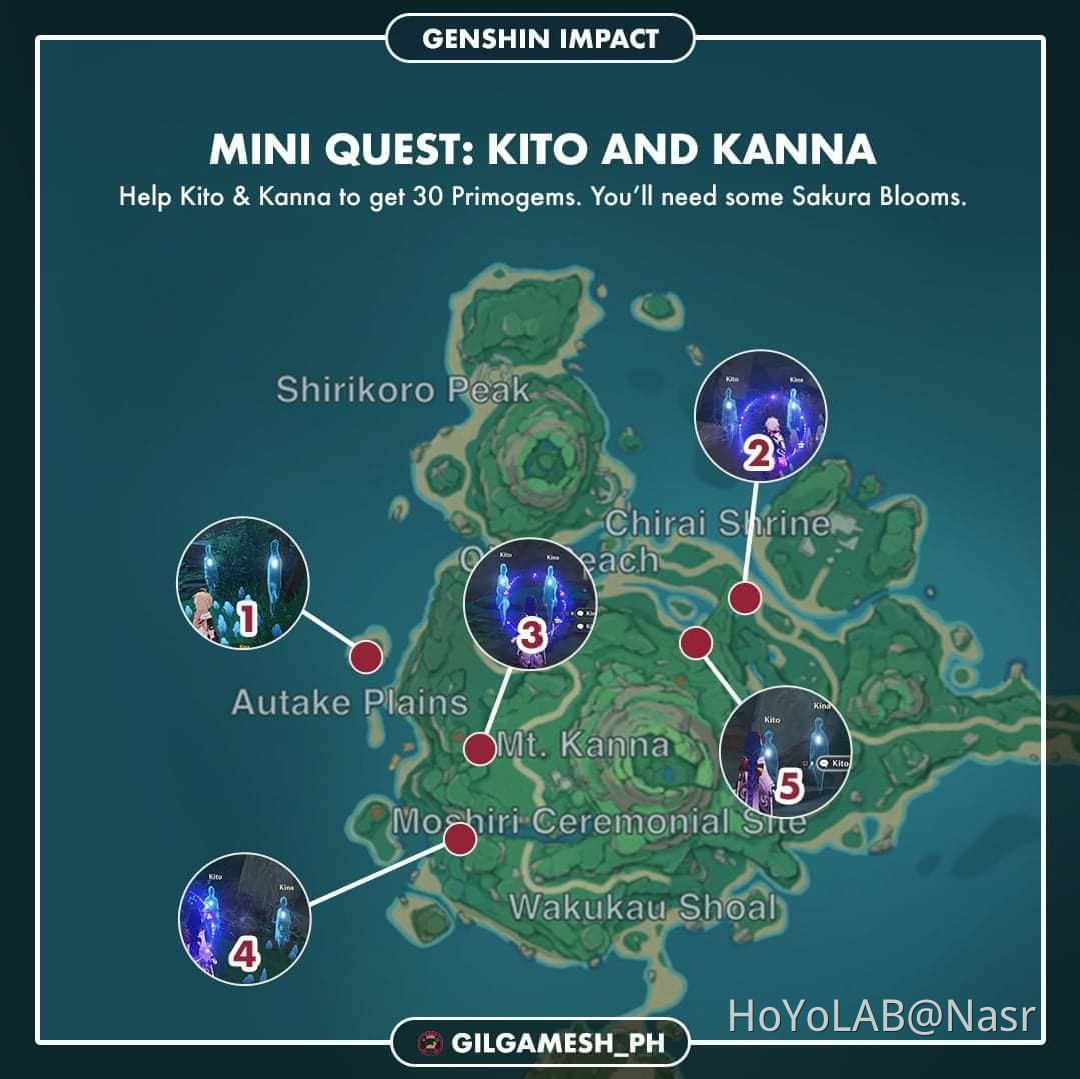 Tsurumi Island World Quest Genshin Impact HoYoLAB