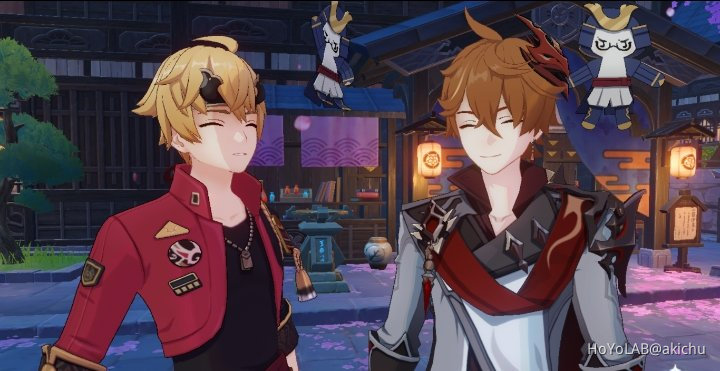 Serotonin Boost with Childe and Thoma! Genshin Impact | HoYoLAB