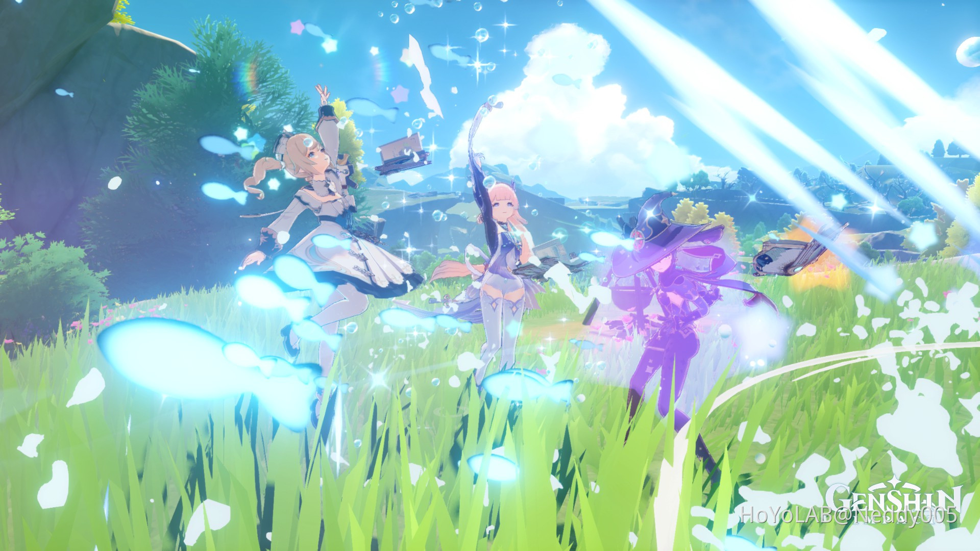 Hydro girls Genshin Impact | HoYoLAB