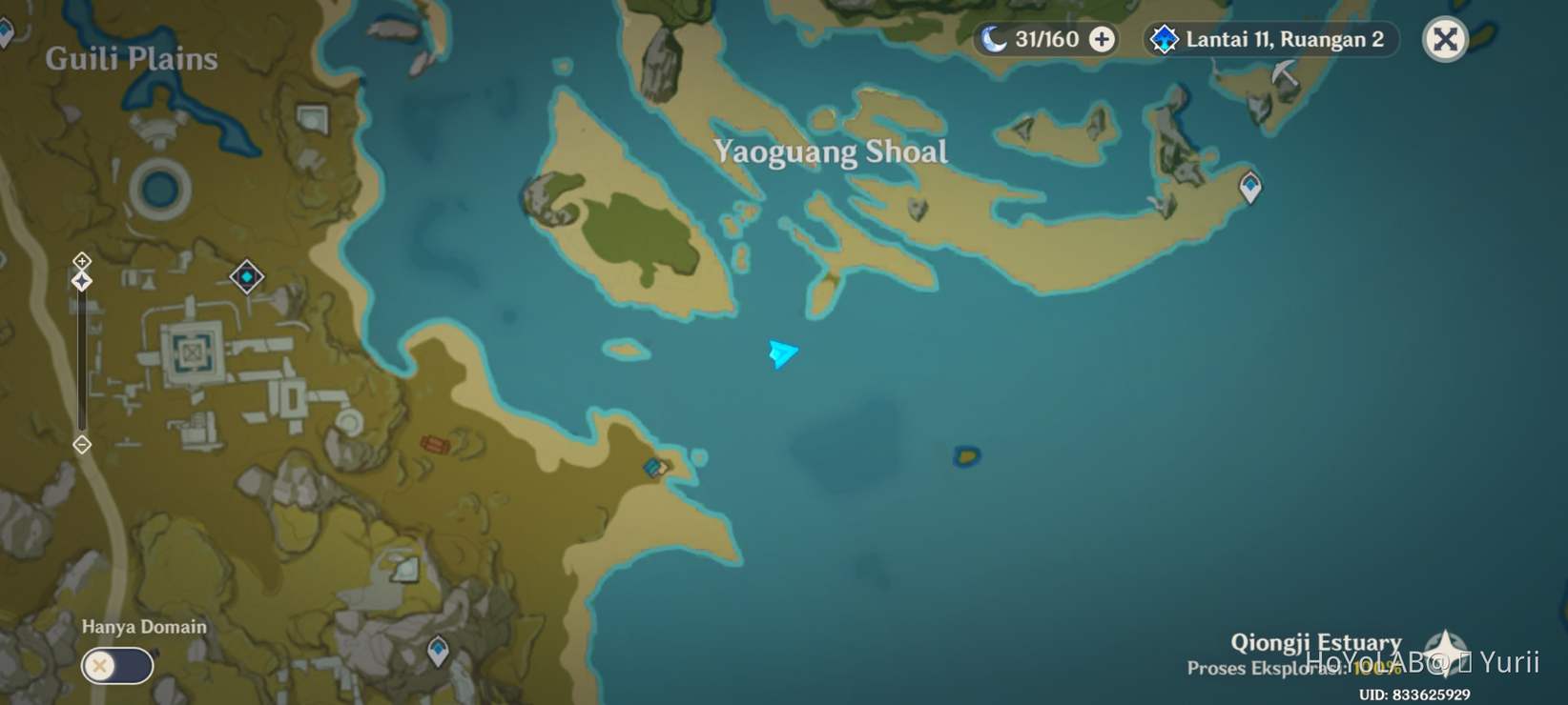 Hidden Chest 5 Yaoguang Shoal Genshin Impact HoYoLAB