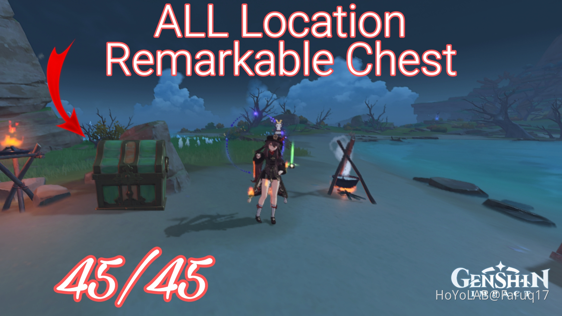 ALL Location Remarkable Chest 45/45 Genshin Impact HoYoLAB