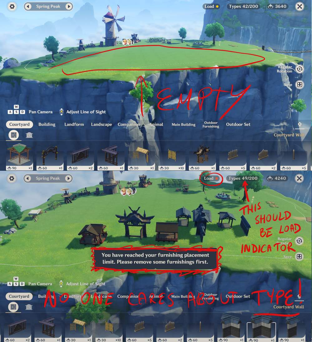 Teapot limits Genshin Impact HoYoLAB