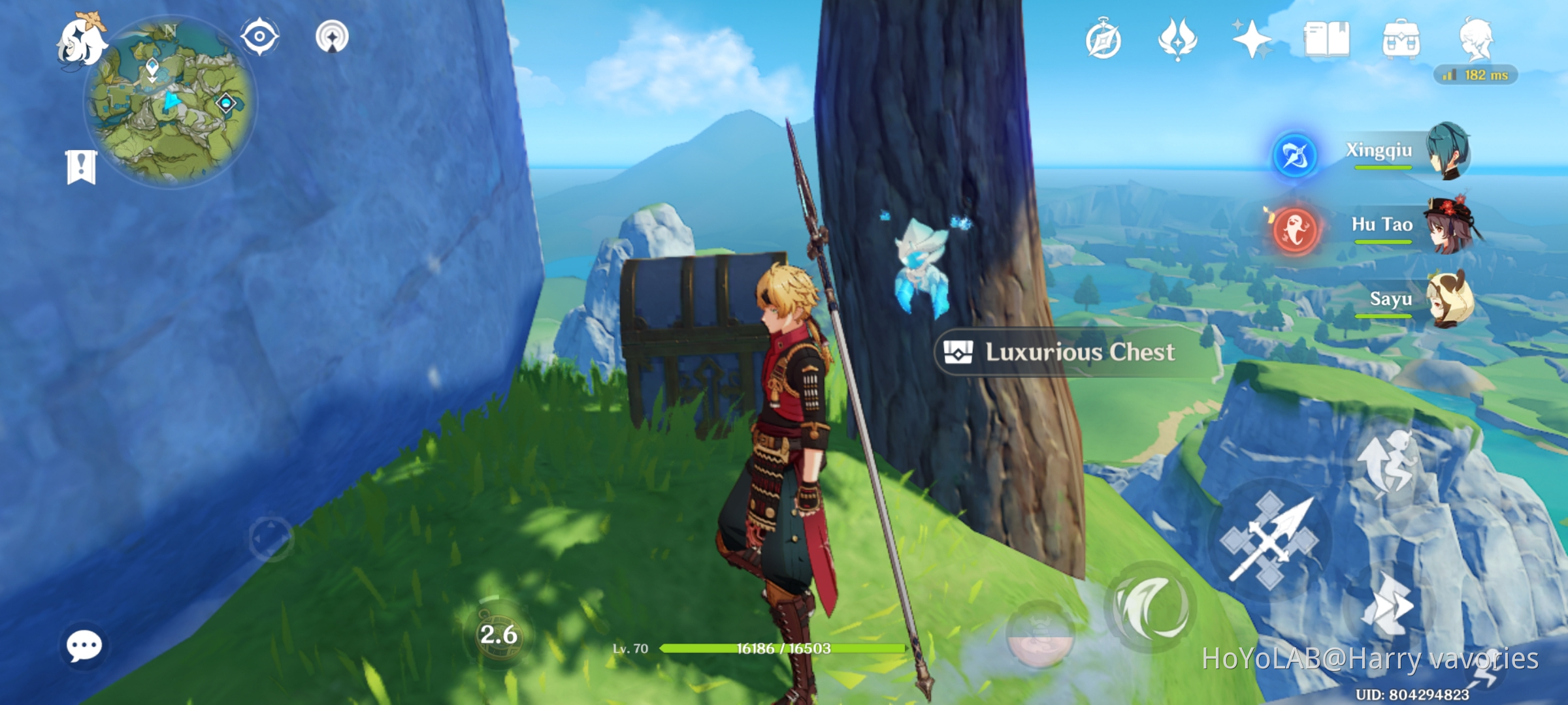 Chest di puncak gunung di Qingce village Genshin Impact HoYoLAB